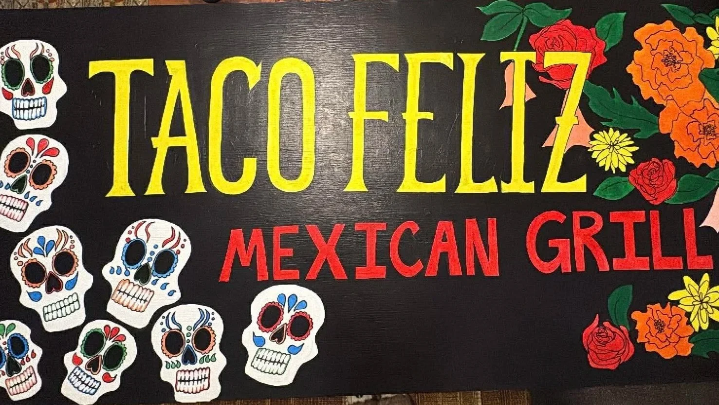 Taco Feliz - Hand-Painted Signs (2026)