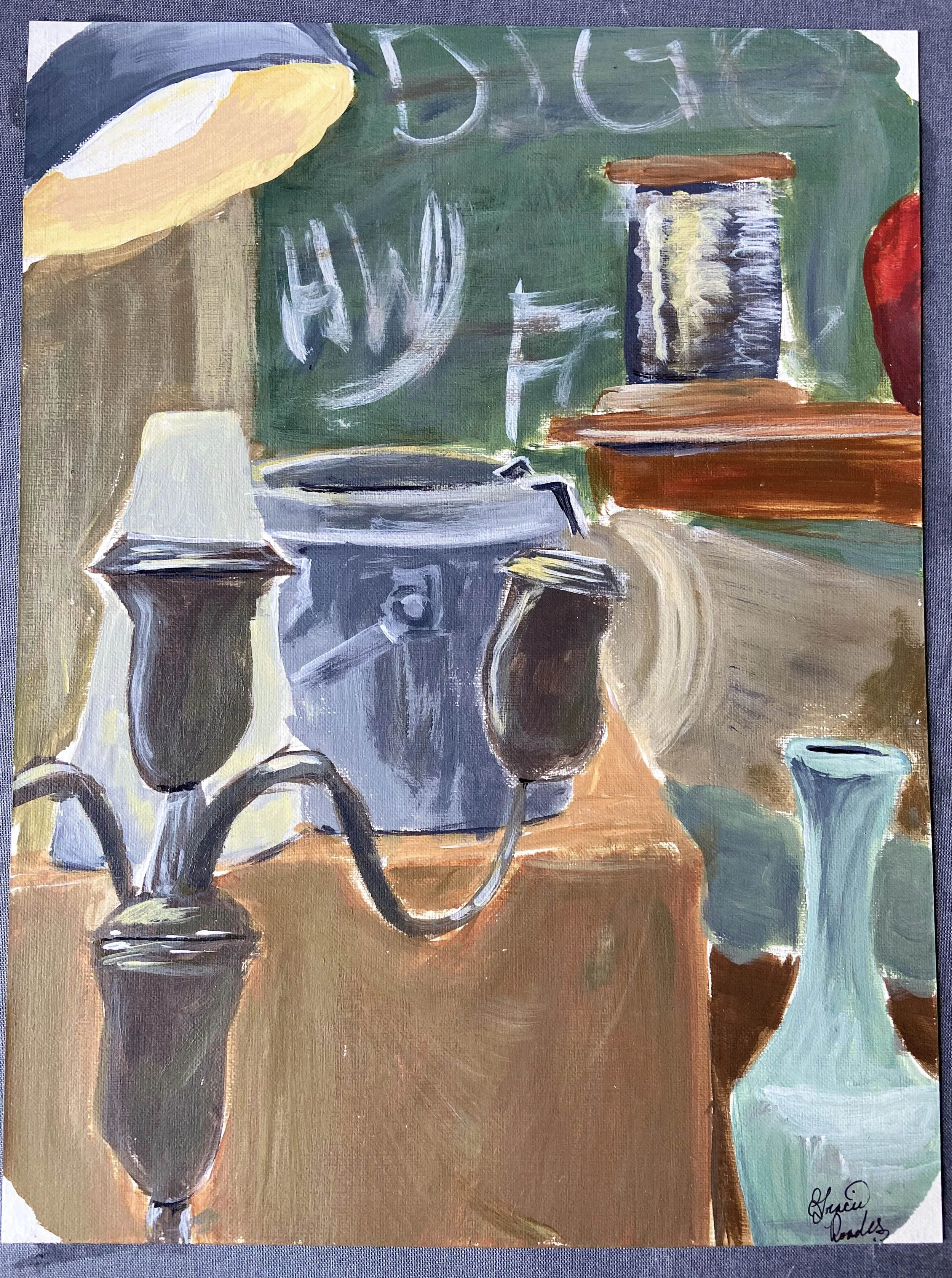 Classroom Still Life - Acrylic (2018)