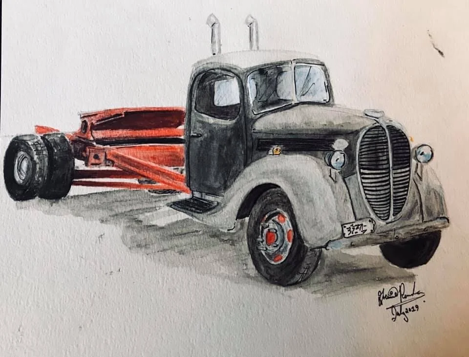 Truck - Watercolor (2019)