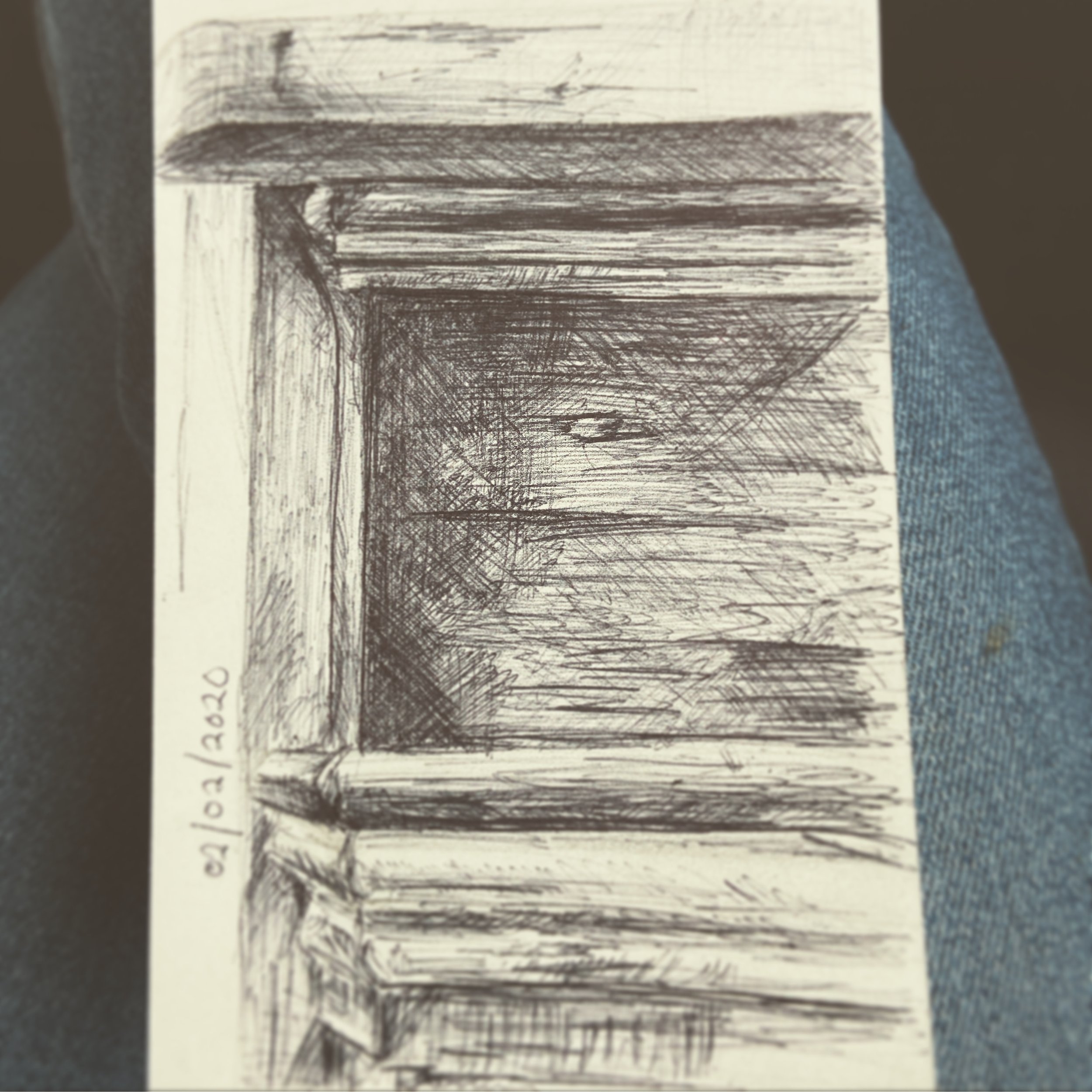 Fireplace Detail - Pen (2020)