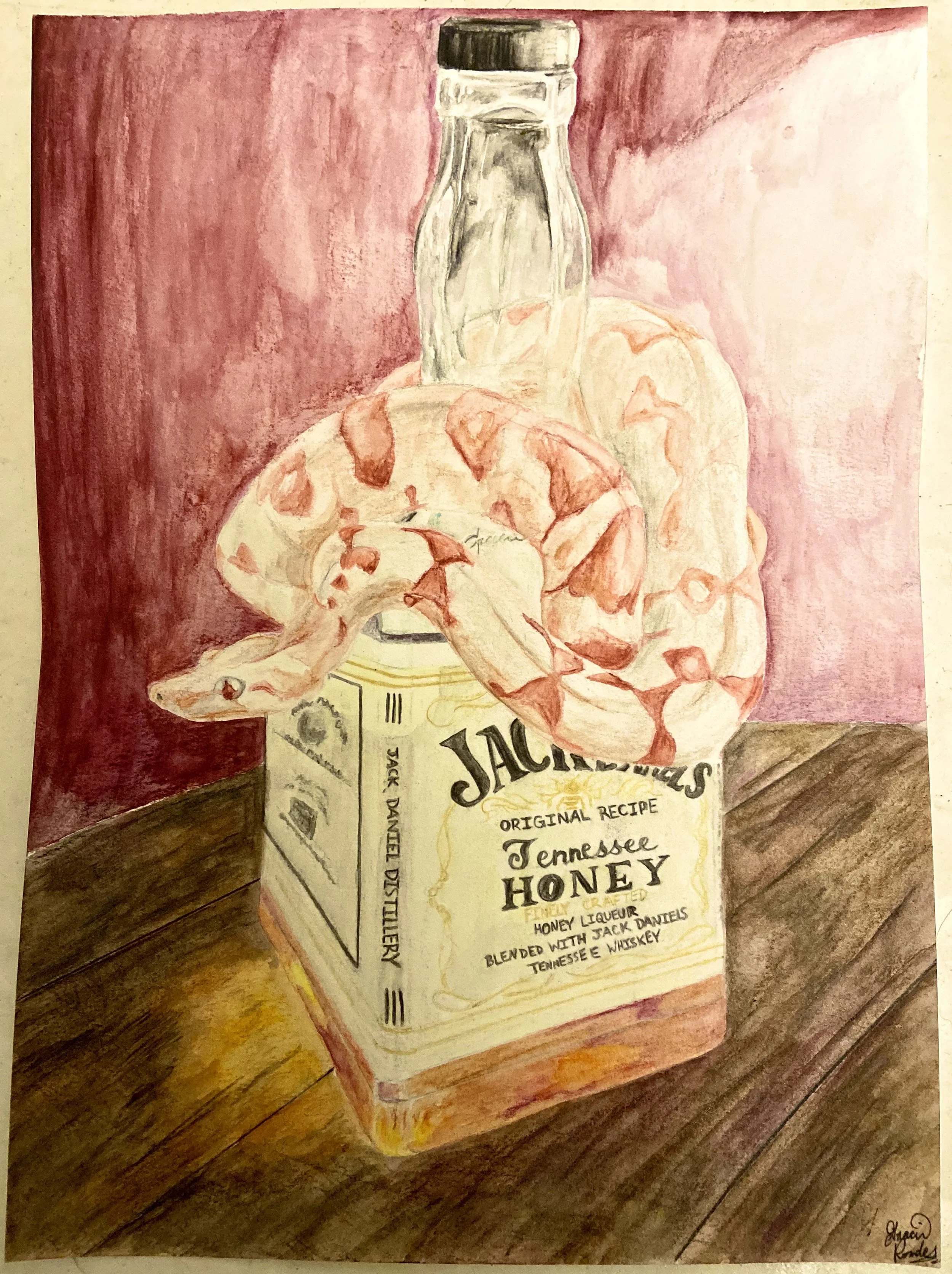 Snake - Watercolors (2018)