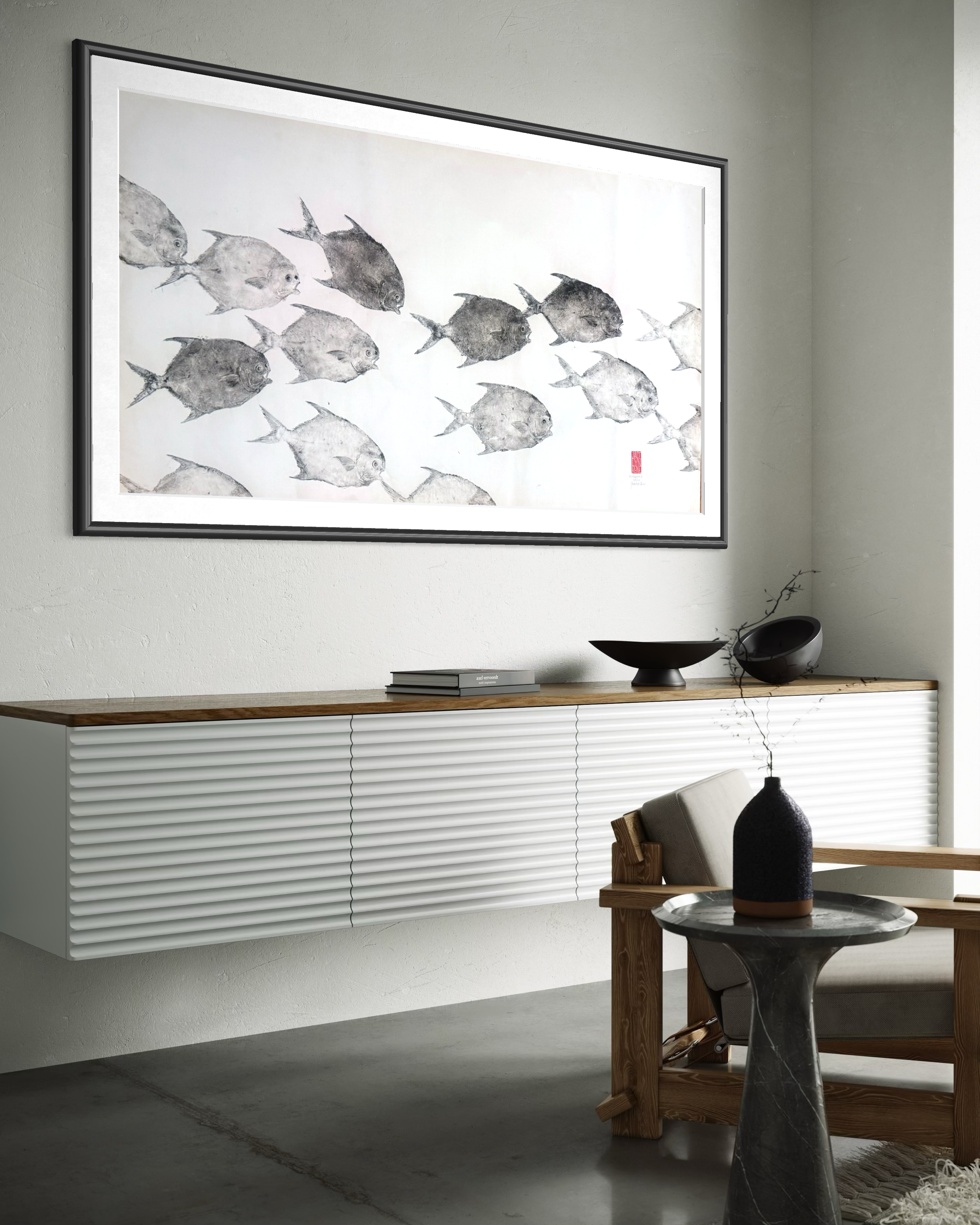 Original Pompano Gyotaku.PNG