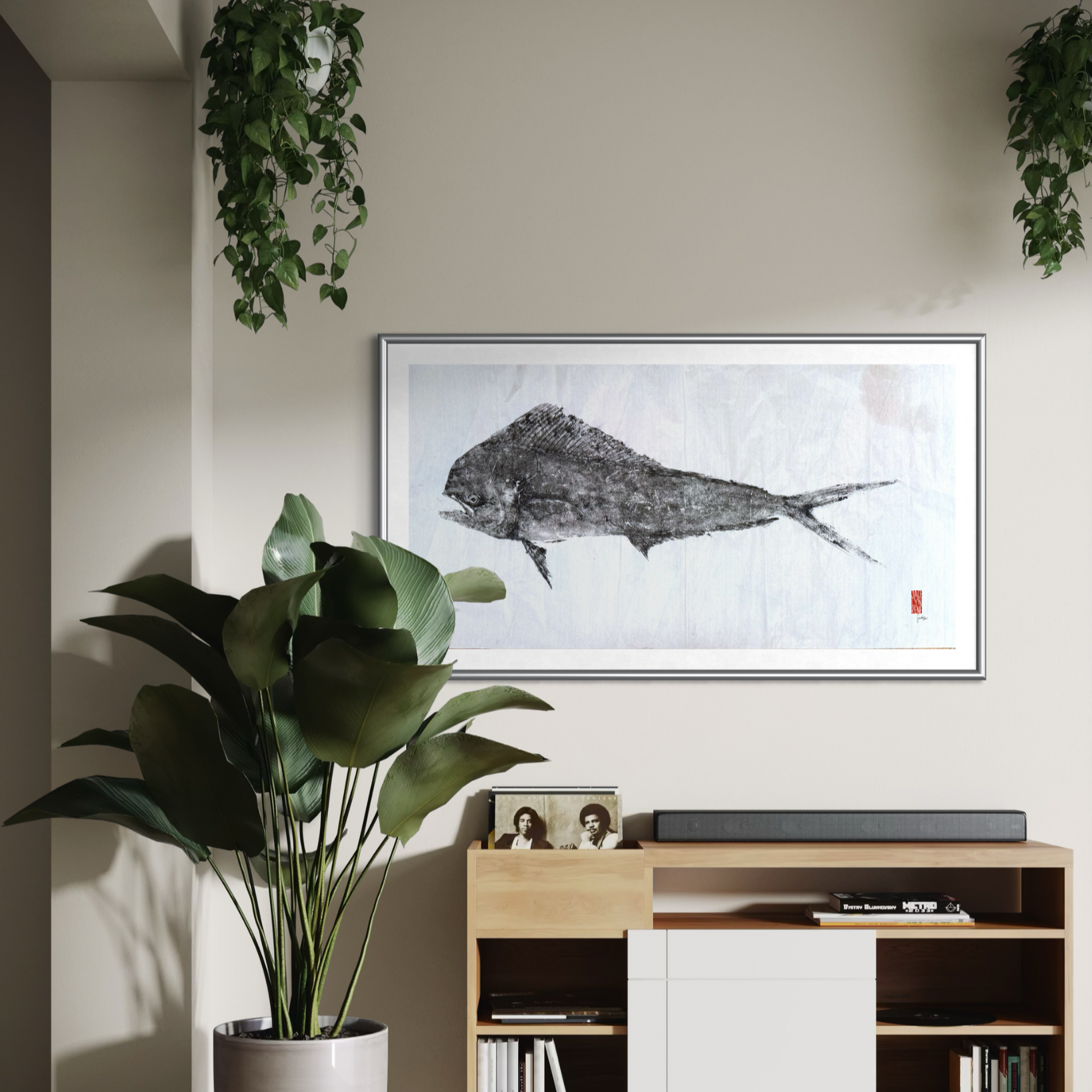 Mahi Mahi Original Gyotaku