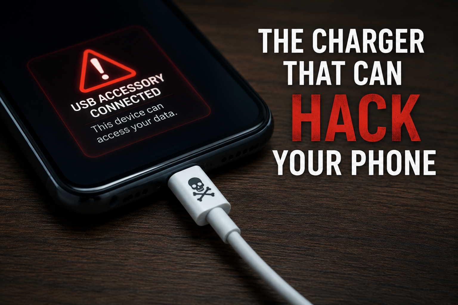The Charger that can hack your phone