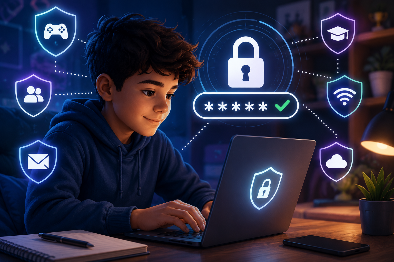 Passwords Made Simple: Helping Kids Protect Their Digital Identity