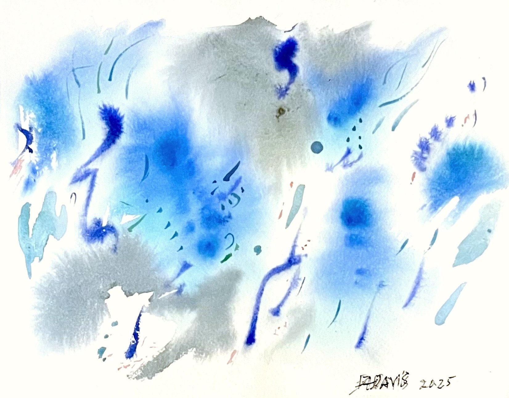 Hidden Forces, 2025, 10 x 8"