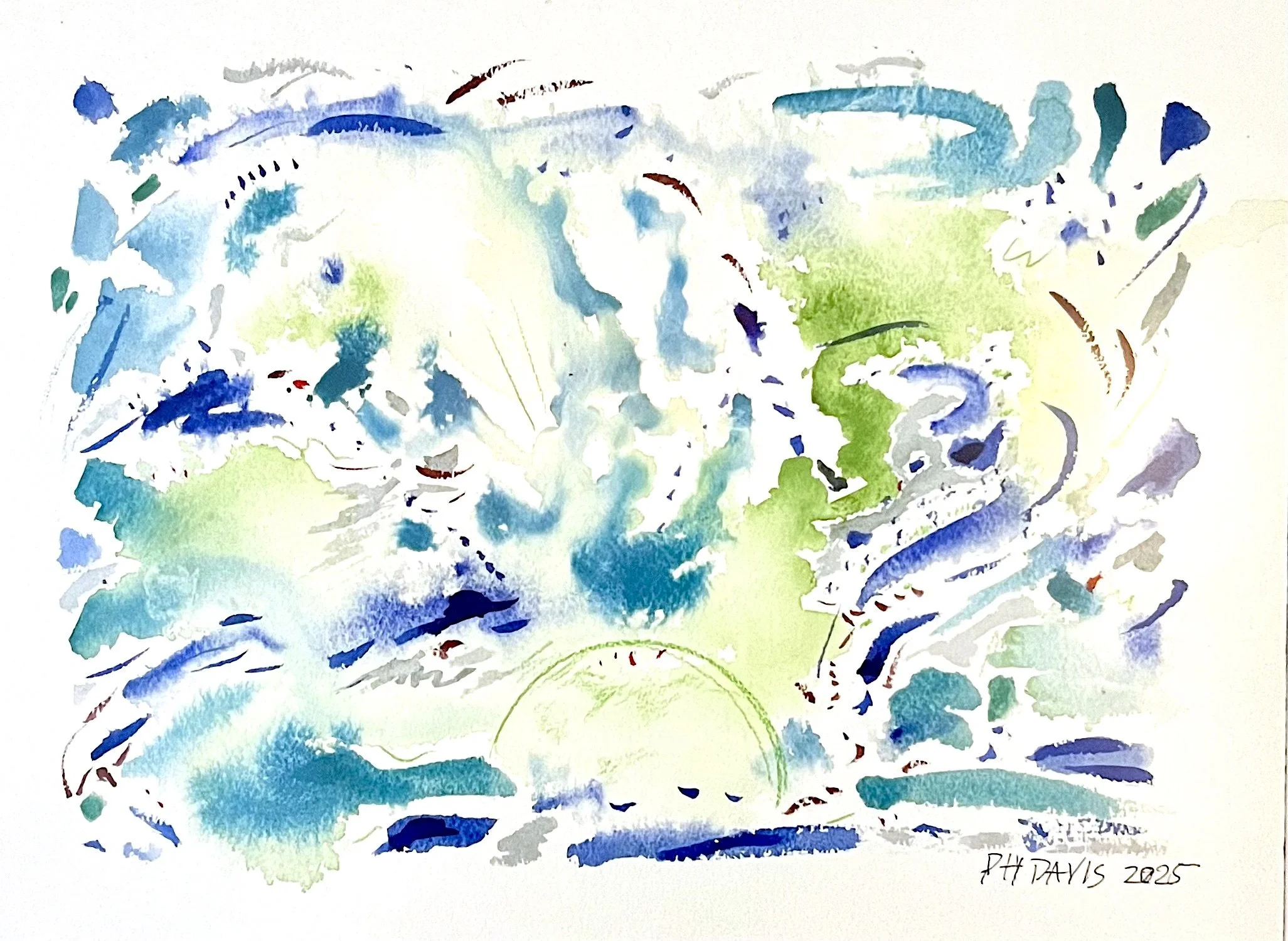 Vacuous Generalization, 2025, 10 x 8"