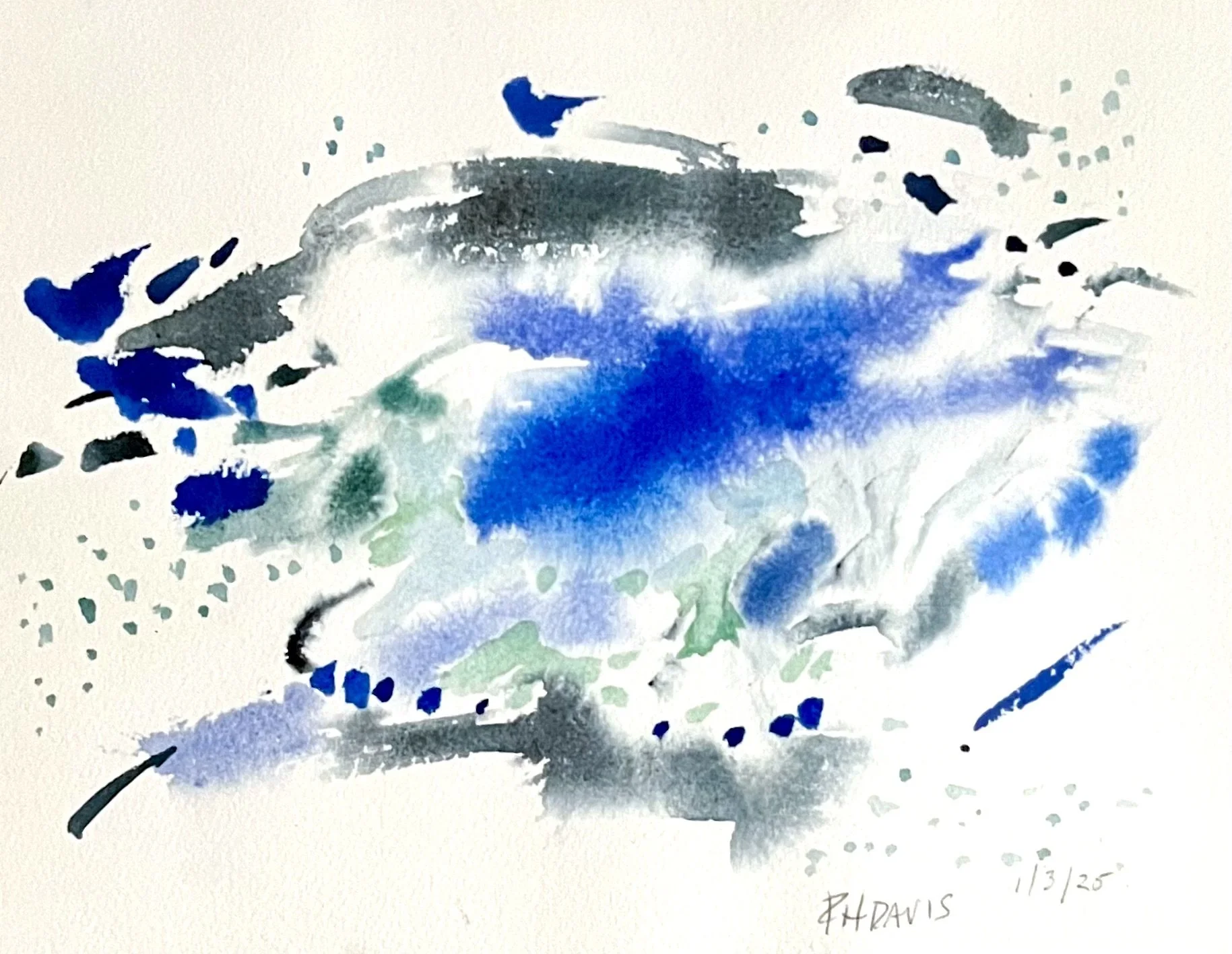 Sensible Metaphysics, 2025, 10 x 8"