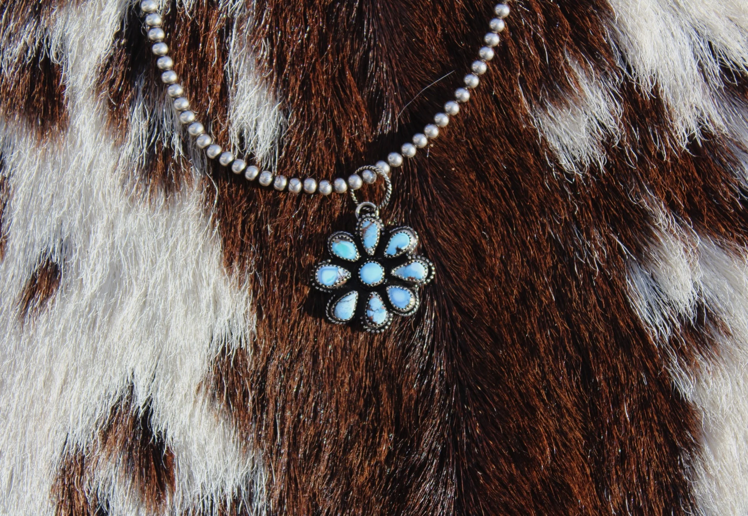 Golden Hills Cluster Pendant