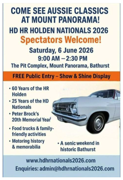 HD/HR Nationals Bathurst