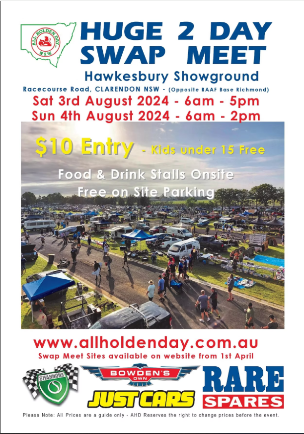 All Holden Day - Car Show