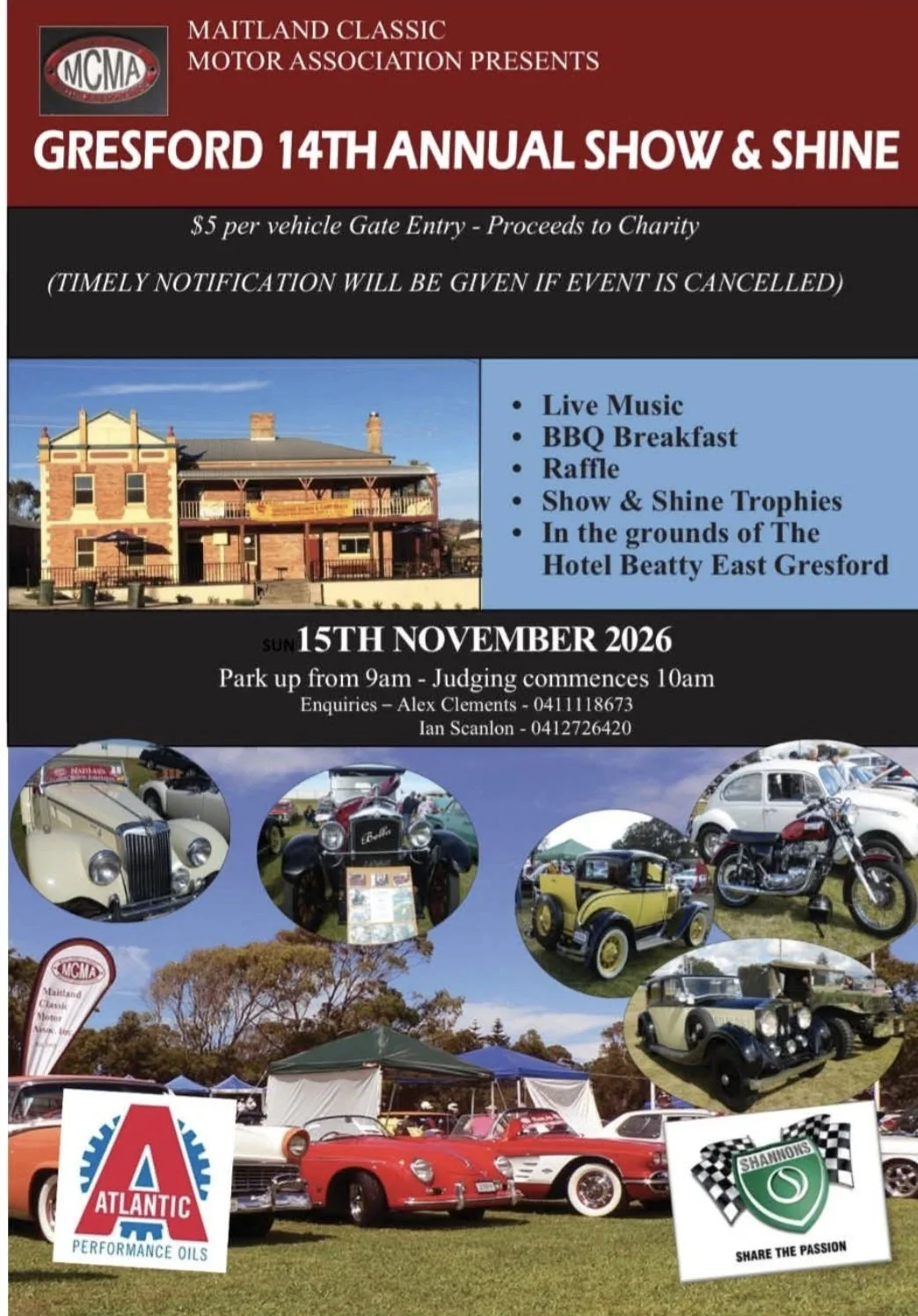 Gresford Annual Show &amp; Shine