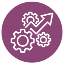 Geometric drawing of an outline square with sections divided by vertical, horizontal, and diagonal lines.