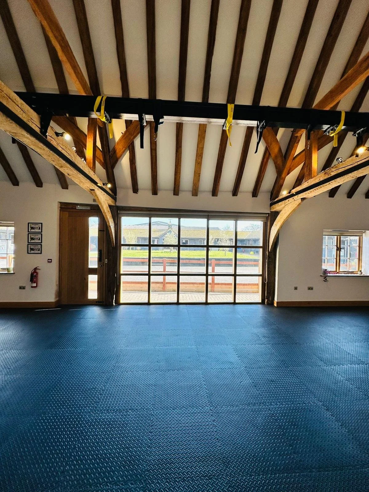 TRX Clubhouse studio space in Swallowfield Berkshire used for meditation classes