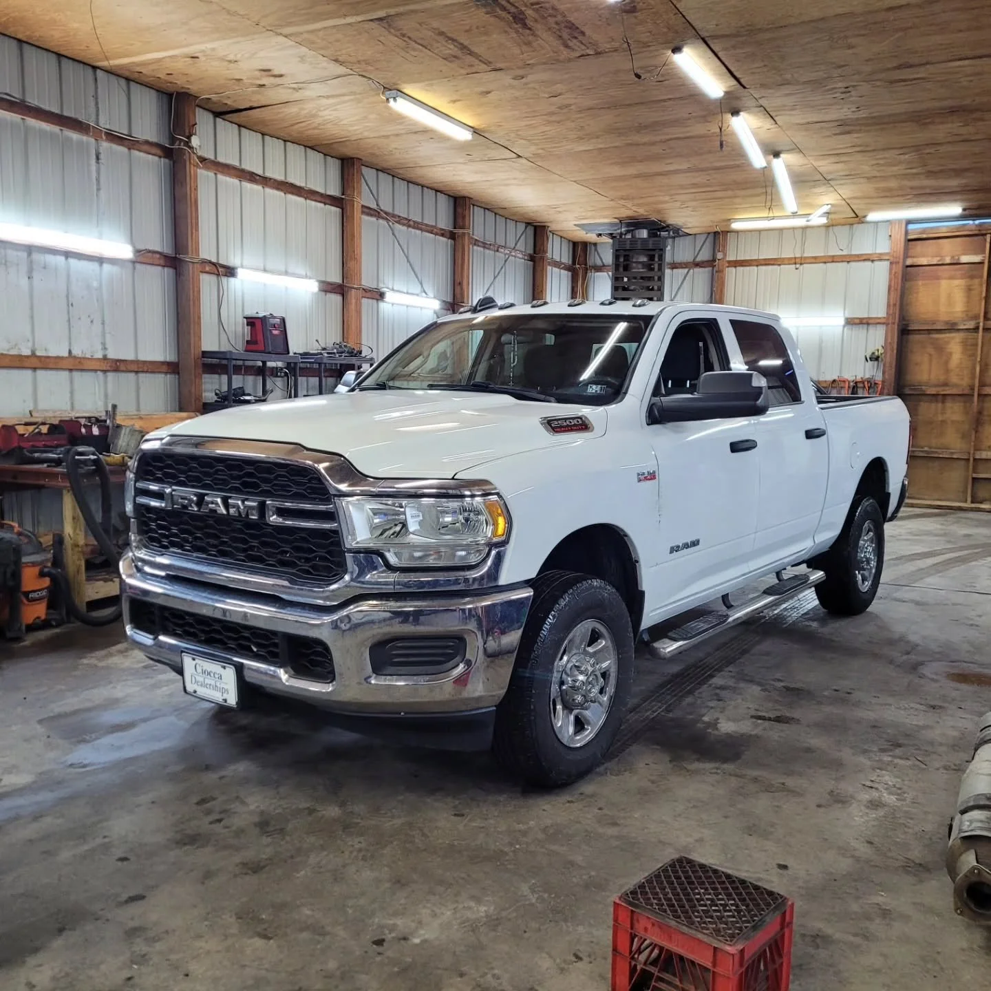 2021 Ram 2500 in for front suspension work and a once over before the state inspection. 

cpstevemiller.com should be upwithin 48hrs. We are still waiting on the DNS to update. 

717-386-8977