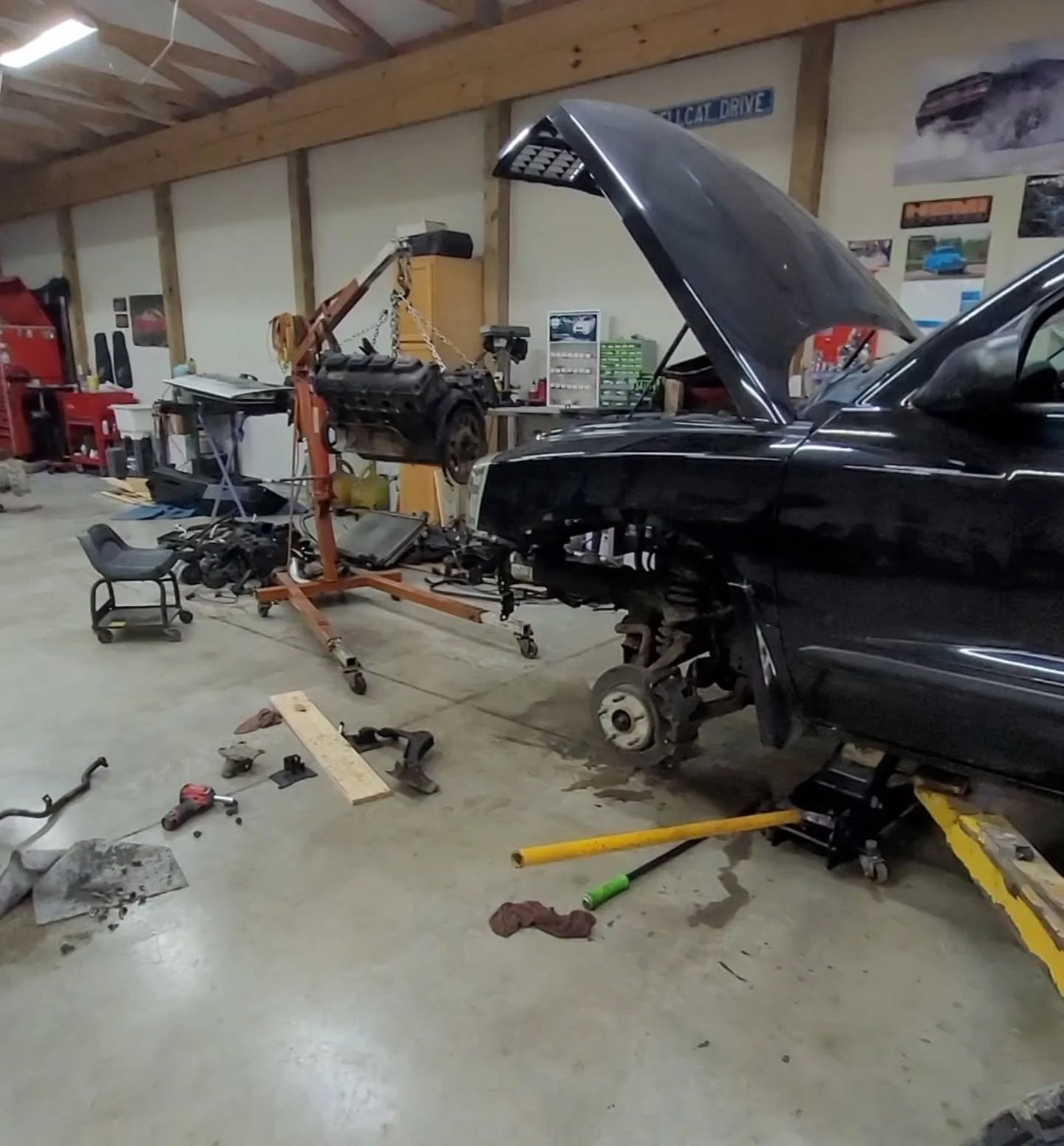 Hemi has been test fit a few times. 

We have openings available throughout this and next week in hopes to be able to pay for all these projects!

Honda is next. 

cpstevemiller.com 
717-386-8977