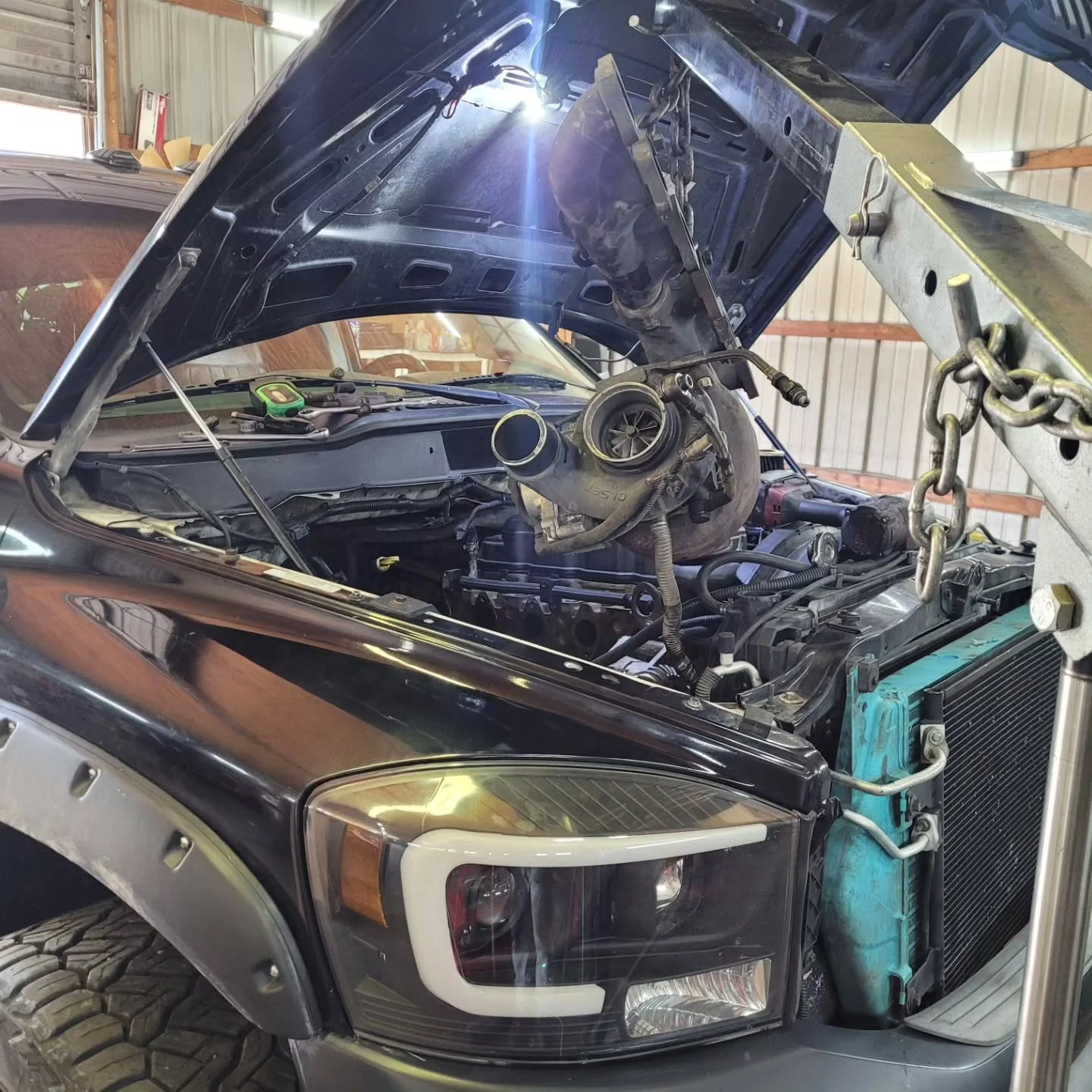 Out with the old vgt, in with the s467!

I'll be in the 2nd shop most of the day Friday working on the engine swap on the 3rd gen Dakota. 

Tomorrow is an open schedule. 

cpstevemiller.com 
717-386-8977