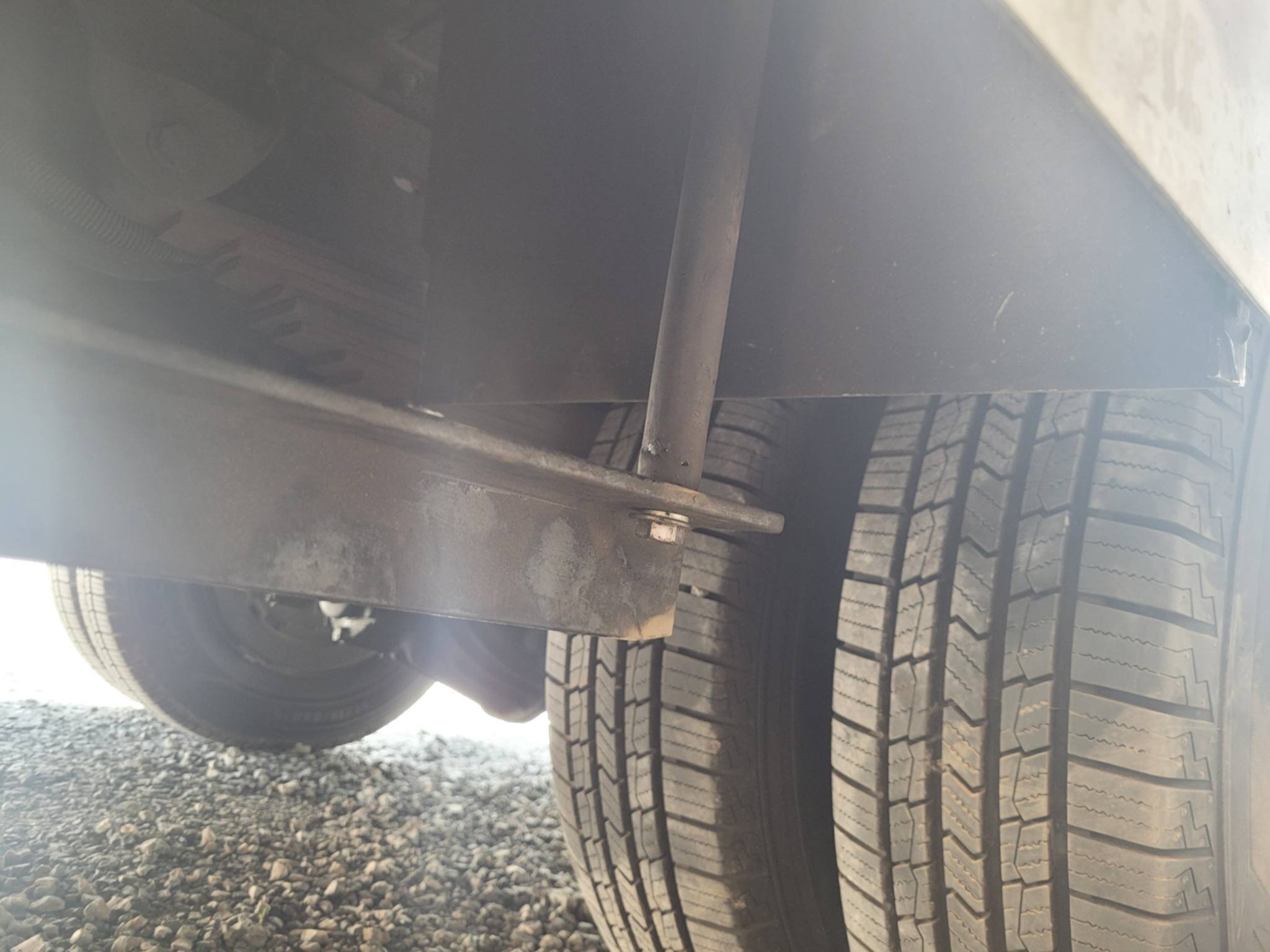 Factory threaded rod to hold the channel in place
