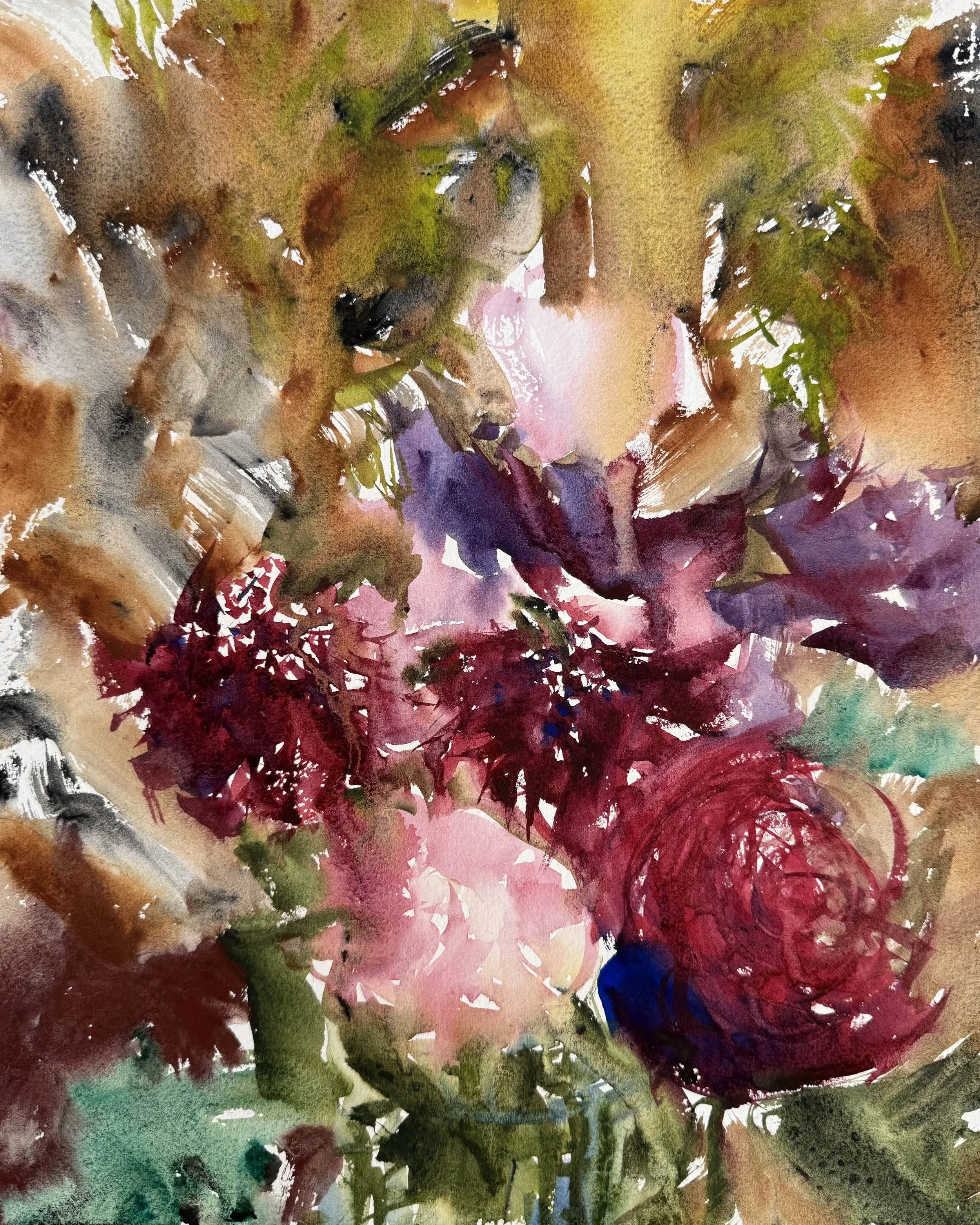 2025 
Watercolor, 14 x 11 1/2 in