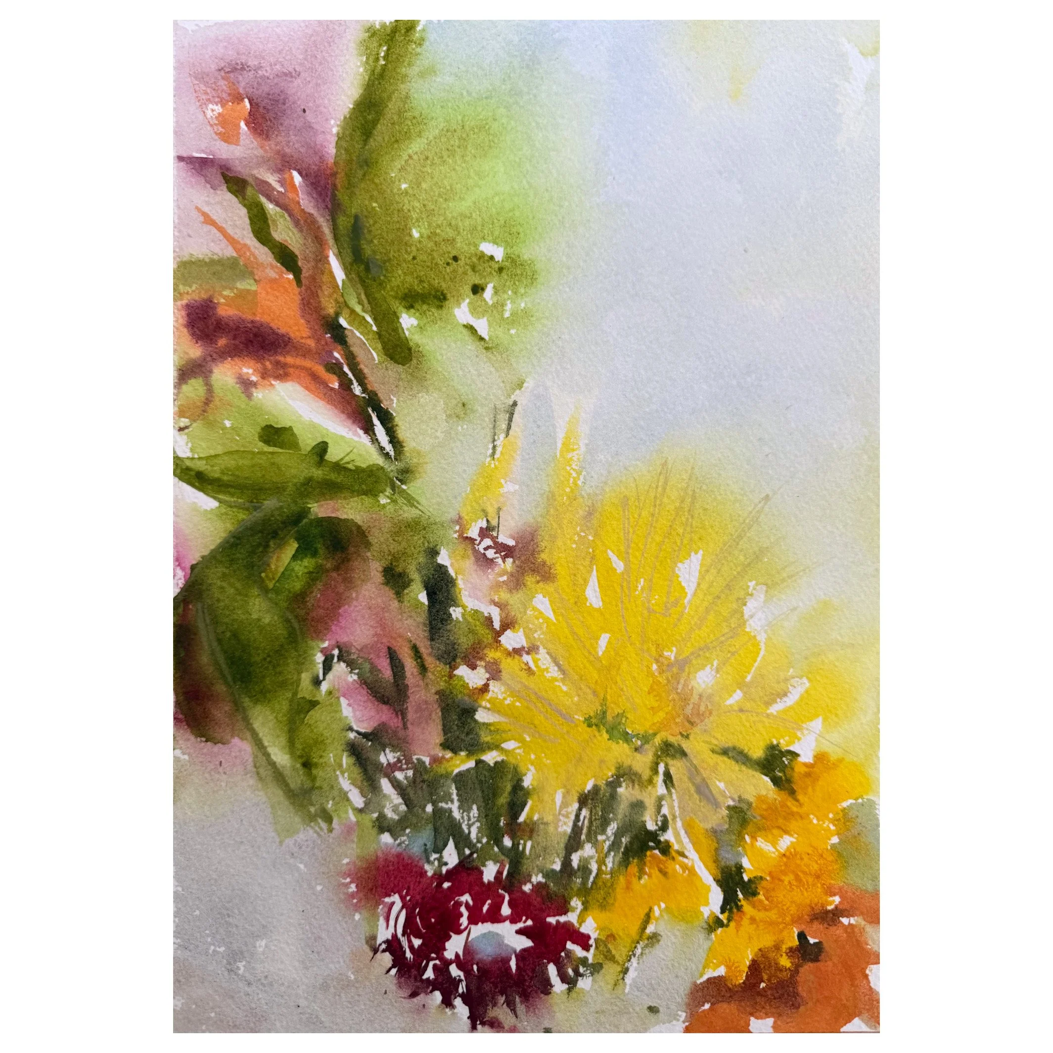 2025 
Watercolor, 13 x 9 in