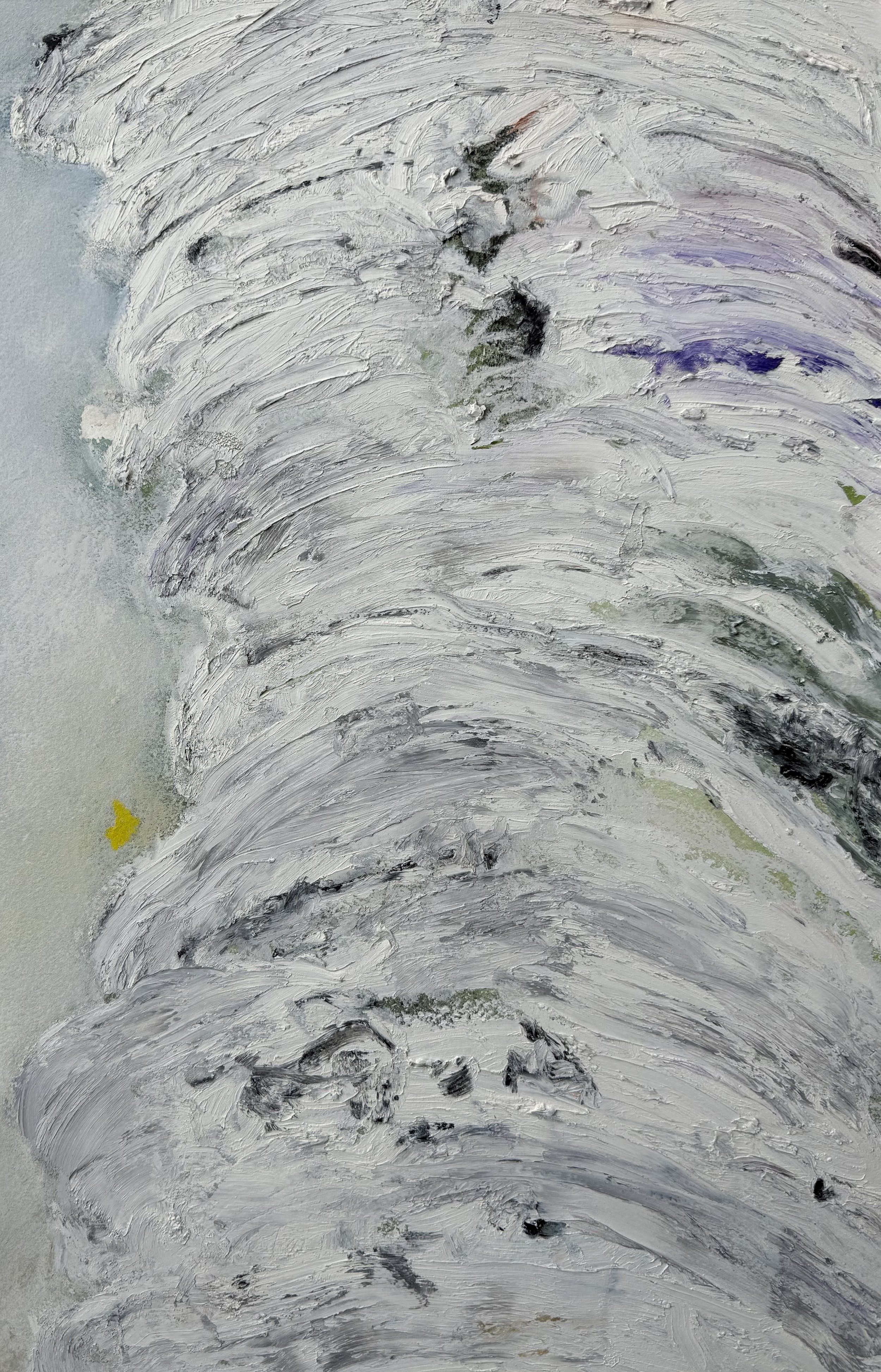 2024
Watercolor and oil pastel, 19 x 12 1/4 in