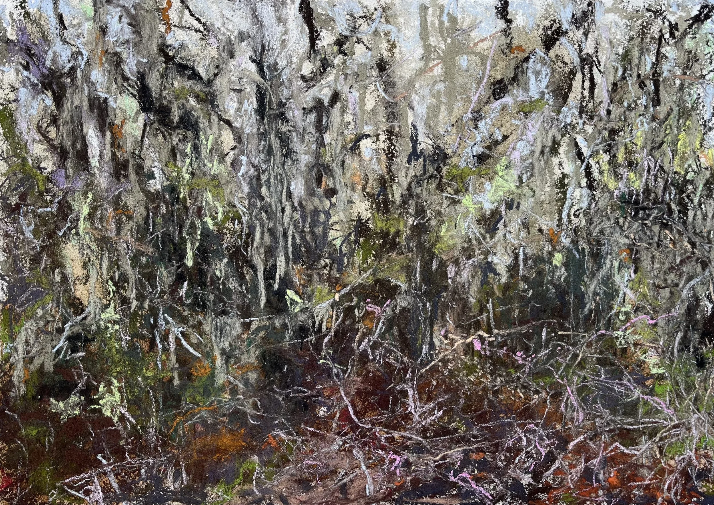 2025
Watercolor and soft pastel, 9 x 13 in