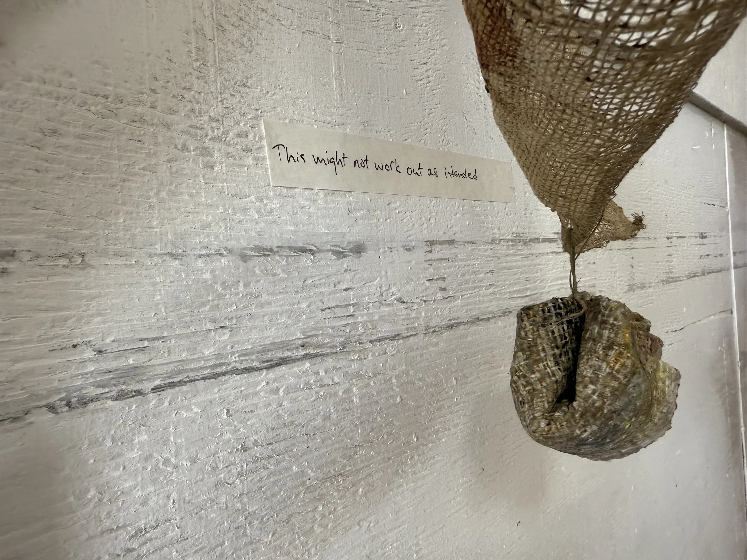 2025
Wall-based installation, detail