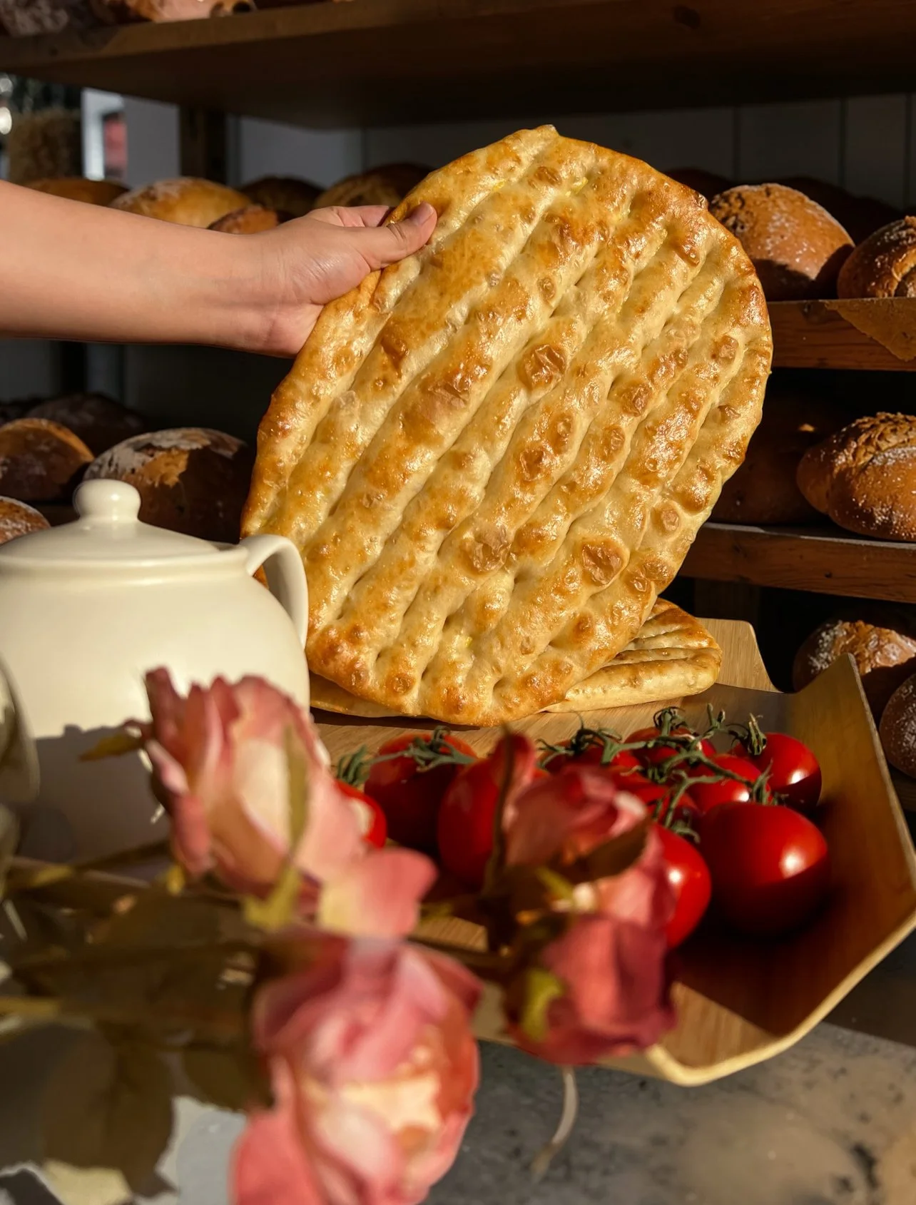 Traditional Afghan Naan