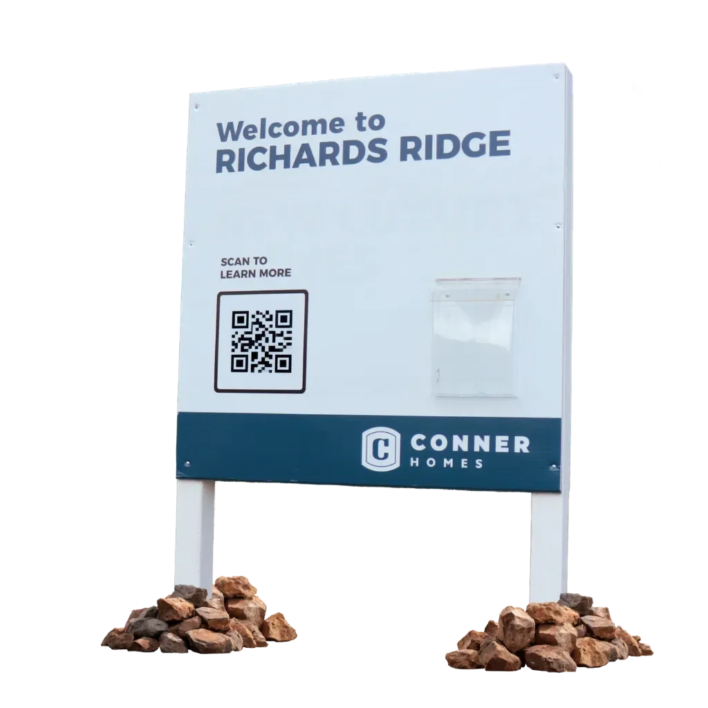 learn more new community signage