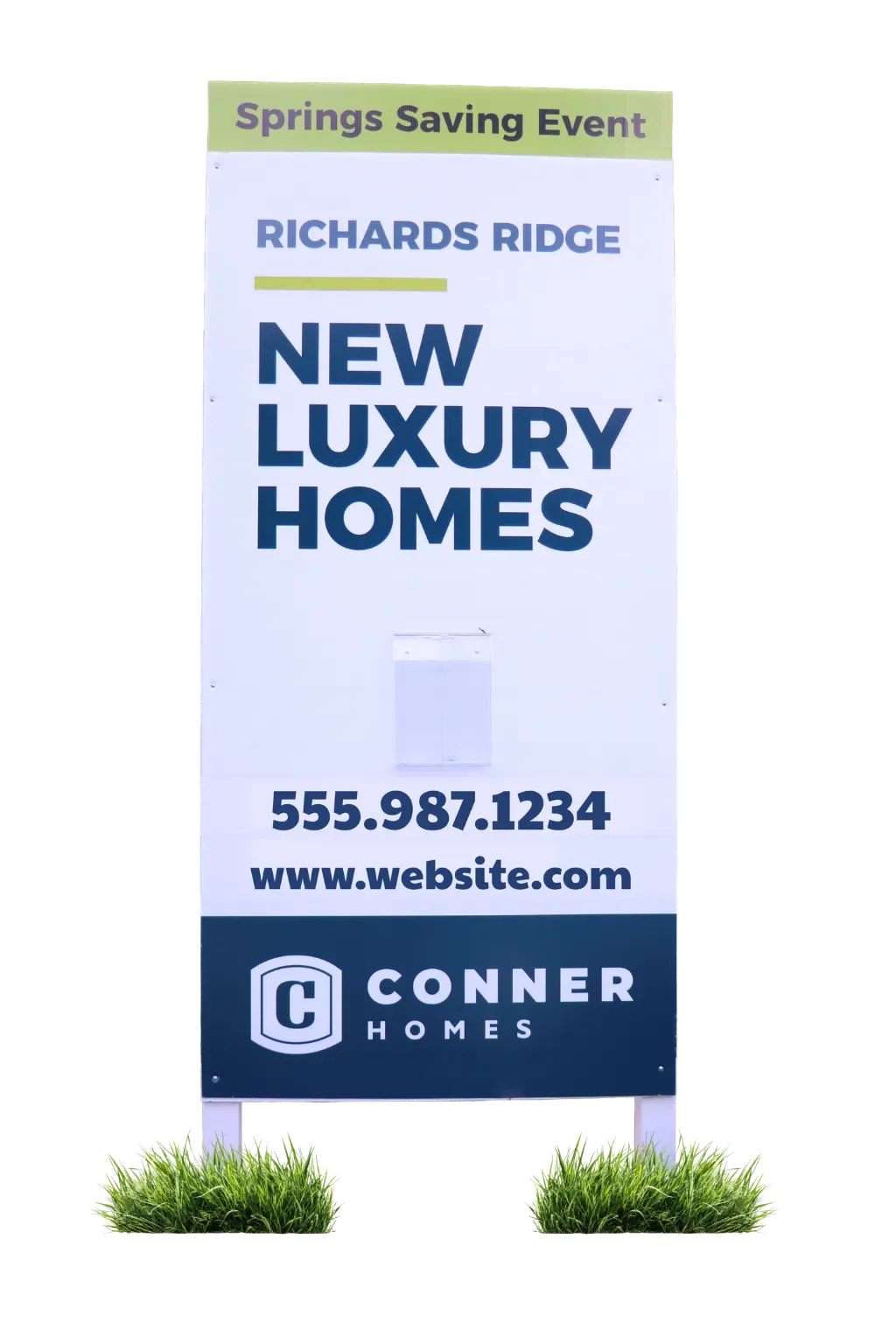 off site signage Richards Ridge project