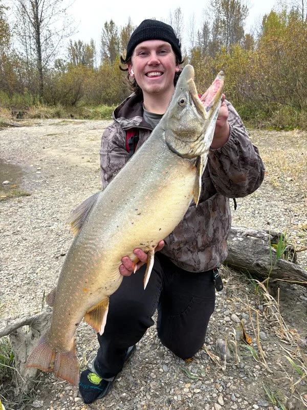 Large fish caught by youth member