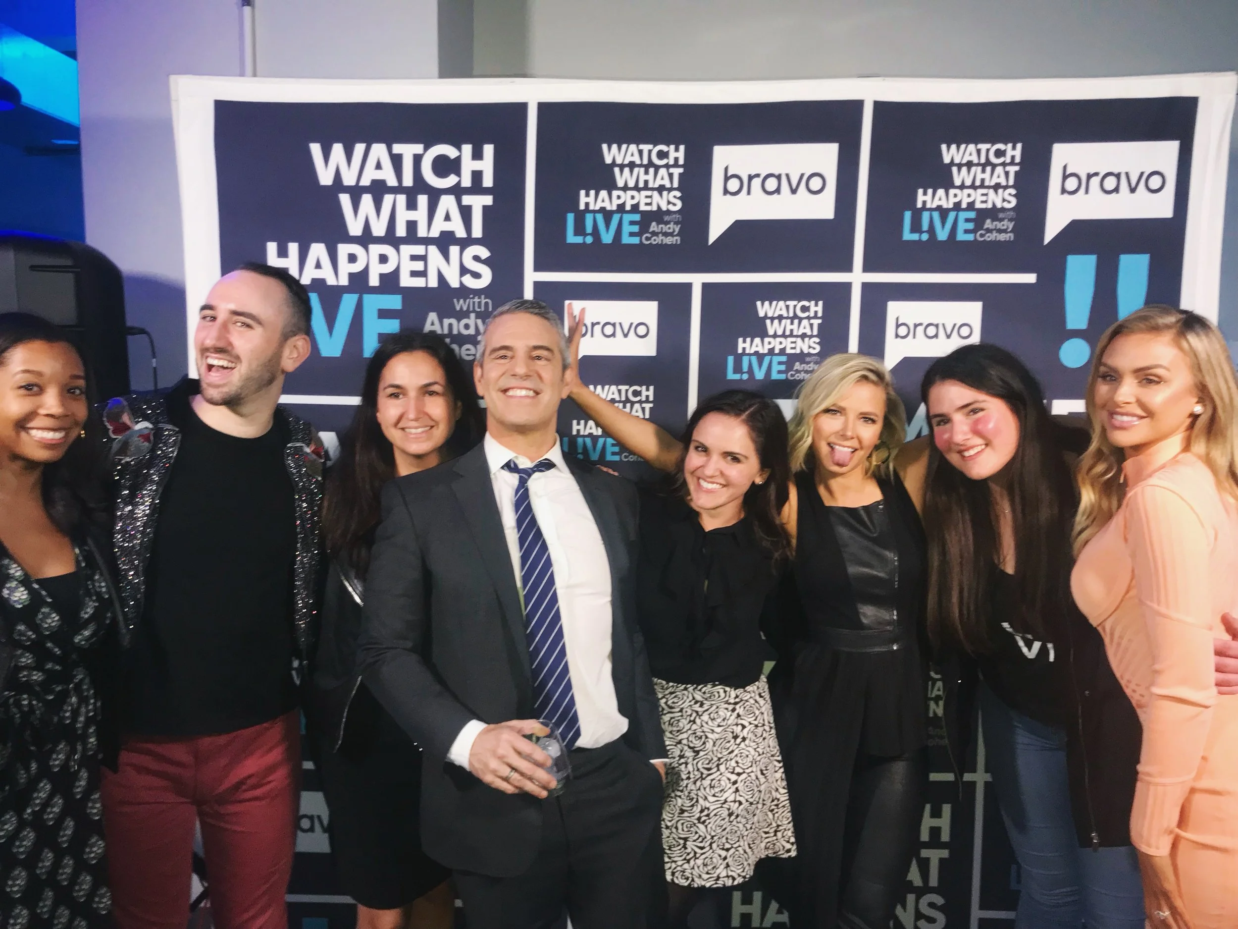 Pictured here as Head of Bravo Social with Andy Cohen at our Certified Bravoholics Creator Advocacy Launch Event