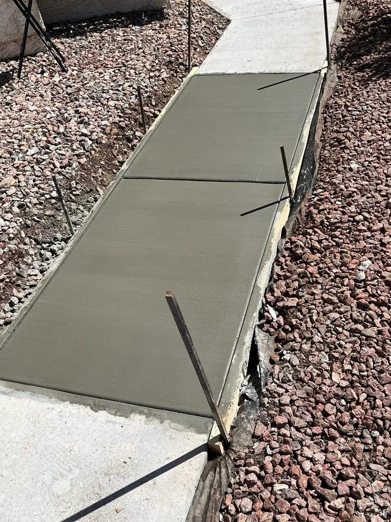 Concrete Work - Small concrete repair jobs, patching, slabs, and driveway or walkway repairs.