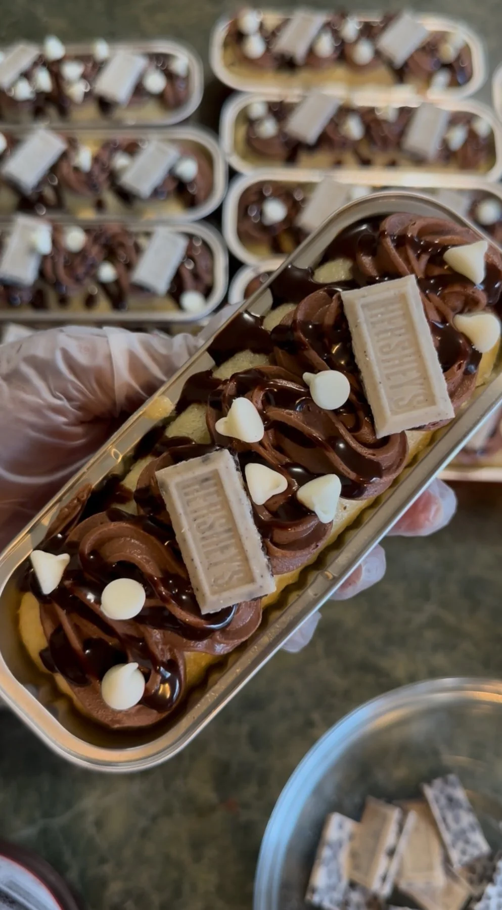 Mini Chocolate Loaf Cake