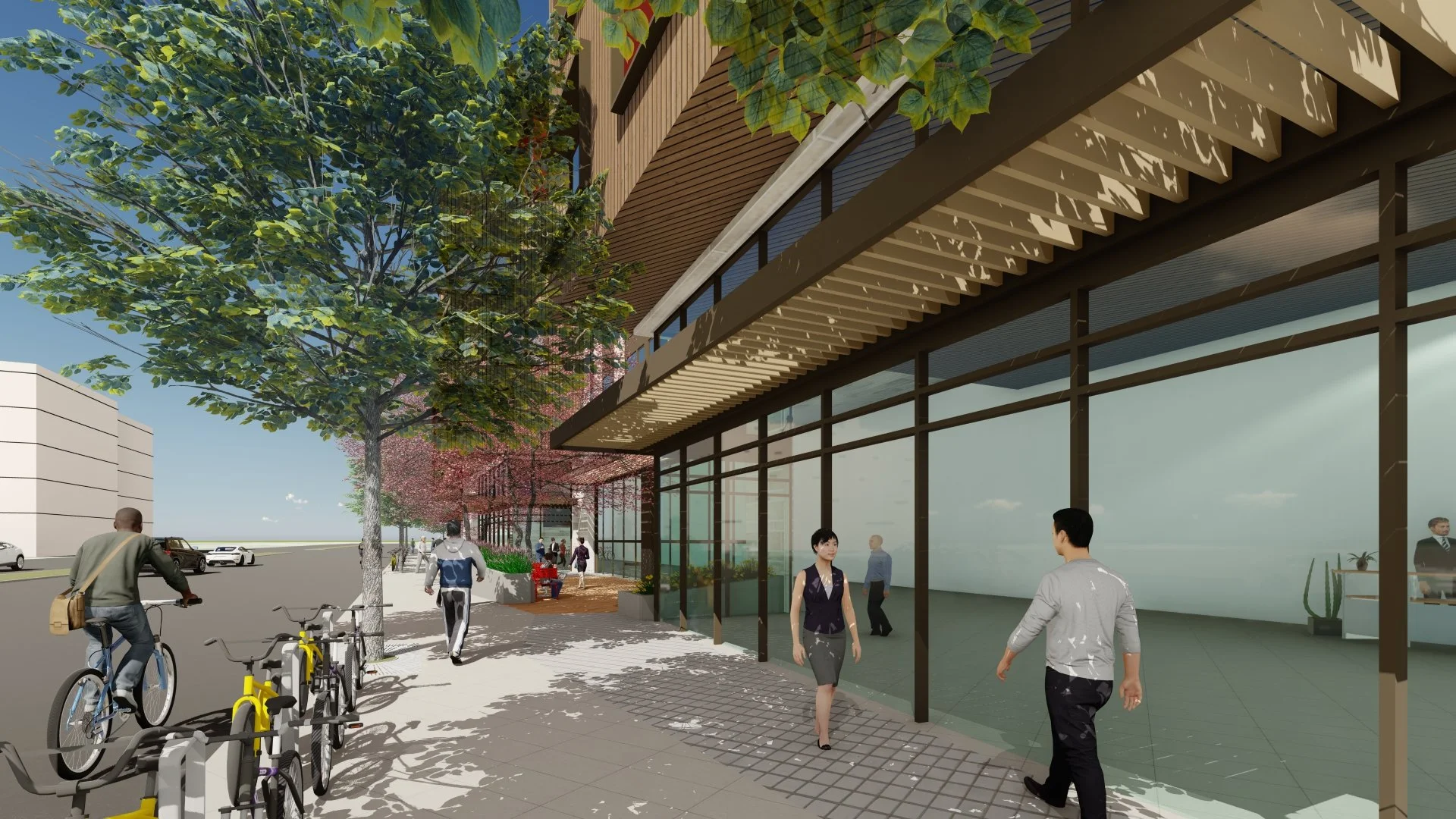 Co-working space at 3150 El Camino Real