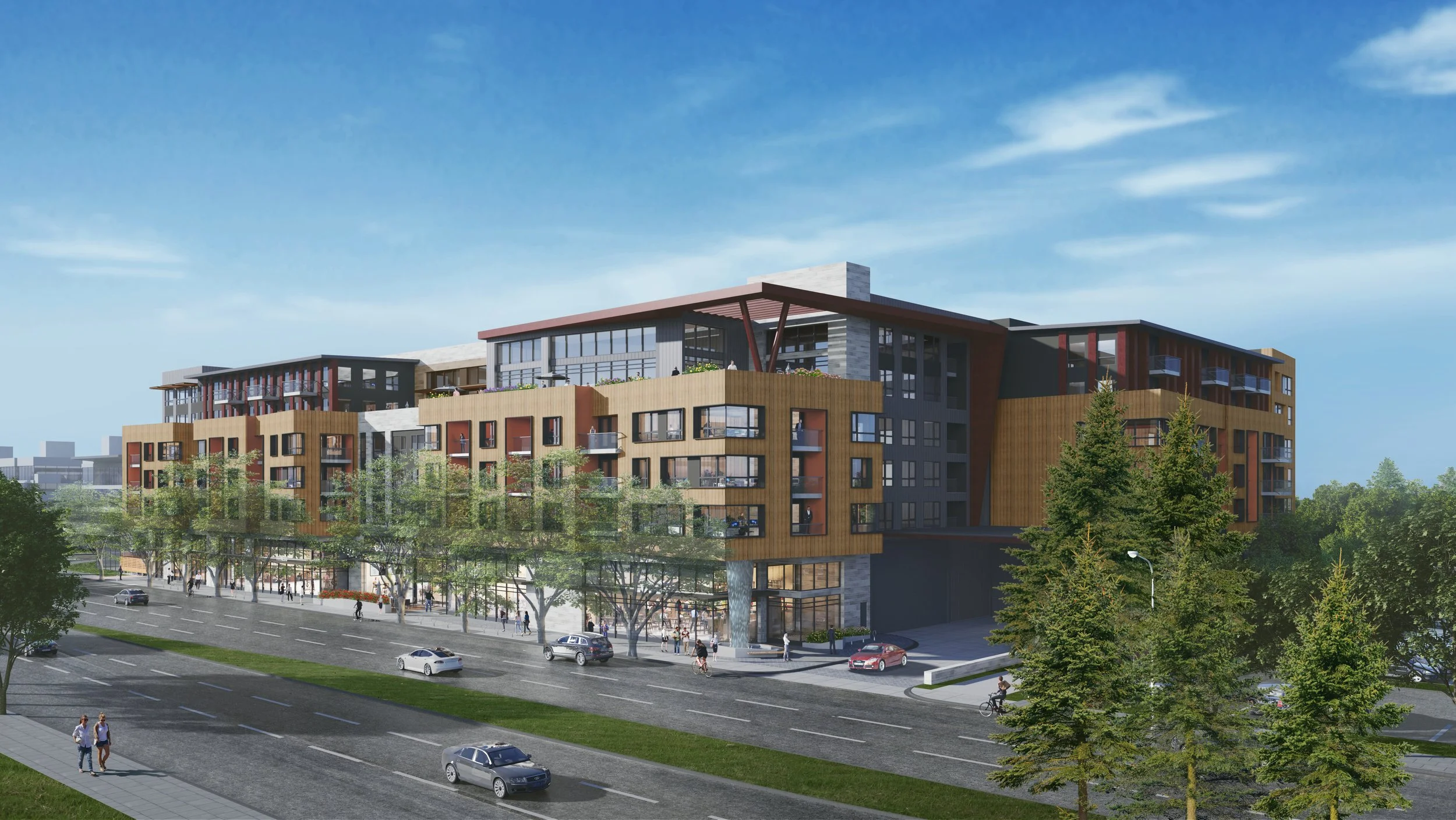 Rendering of 3150 El Camino Real