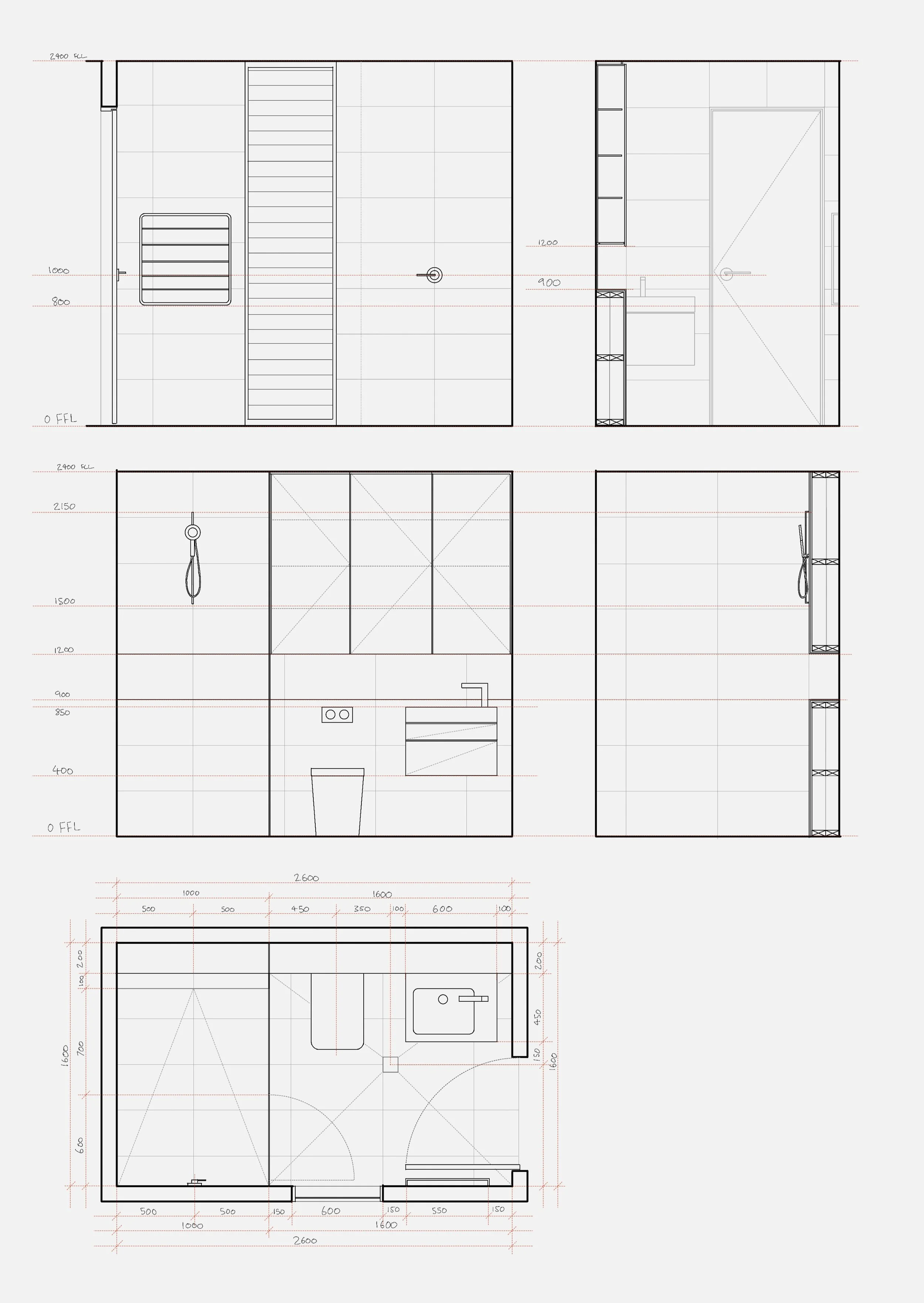 Bathroom Layouts