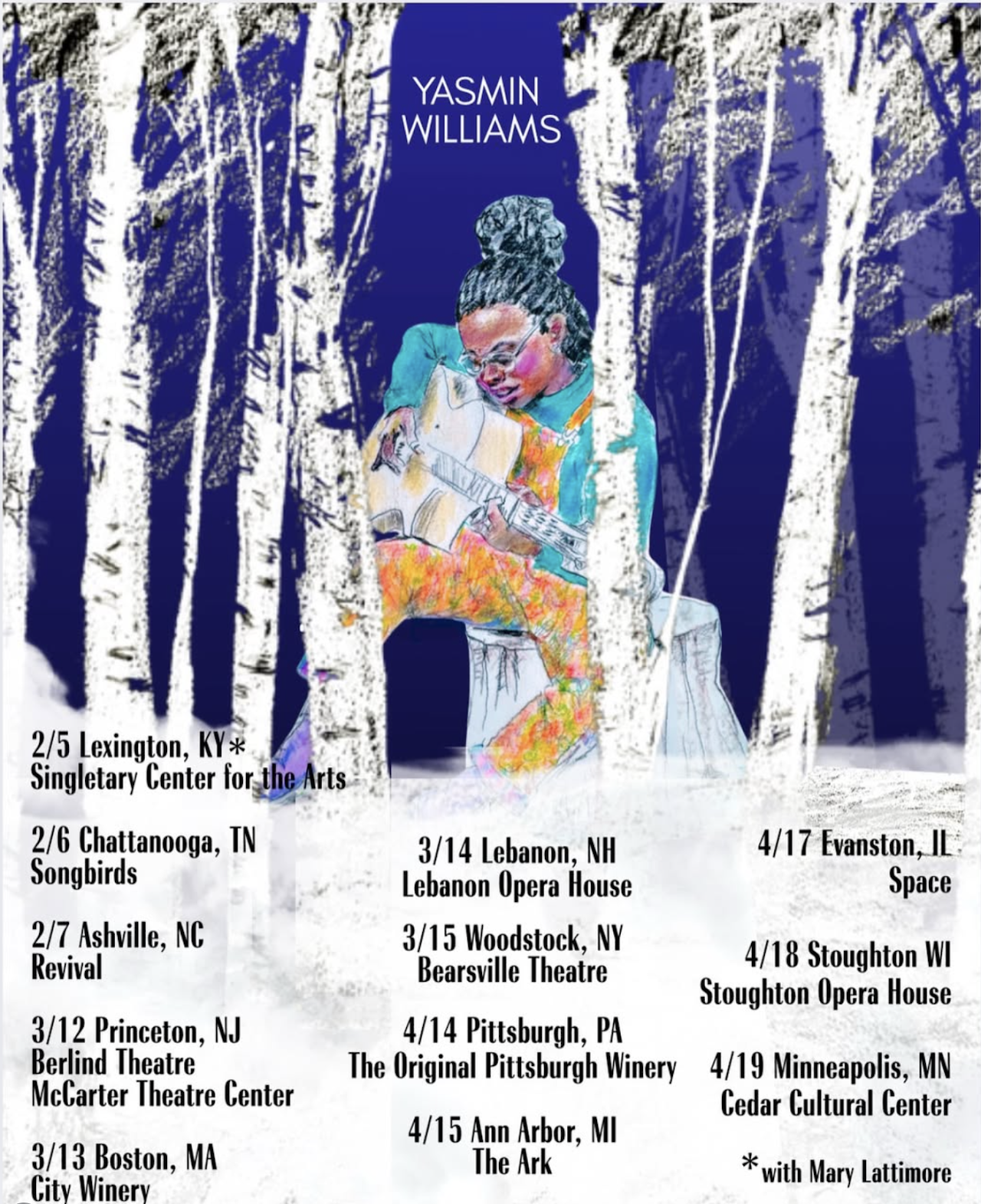 The Yasmin Williams Tour