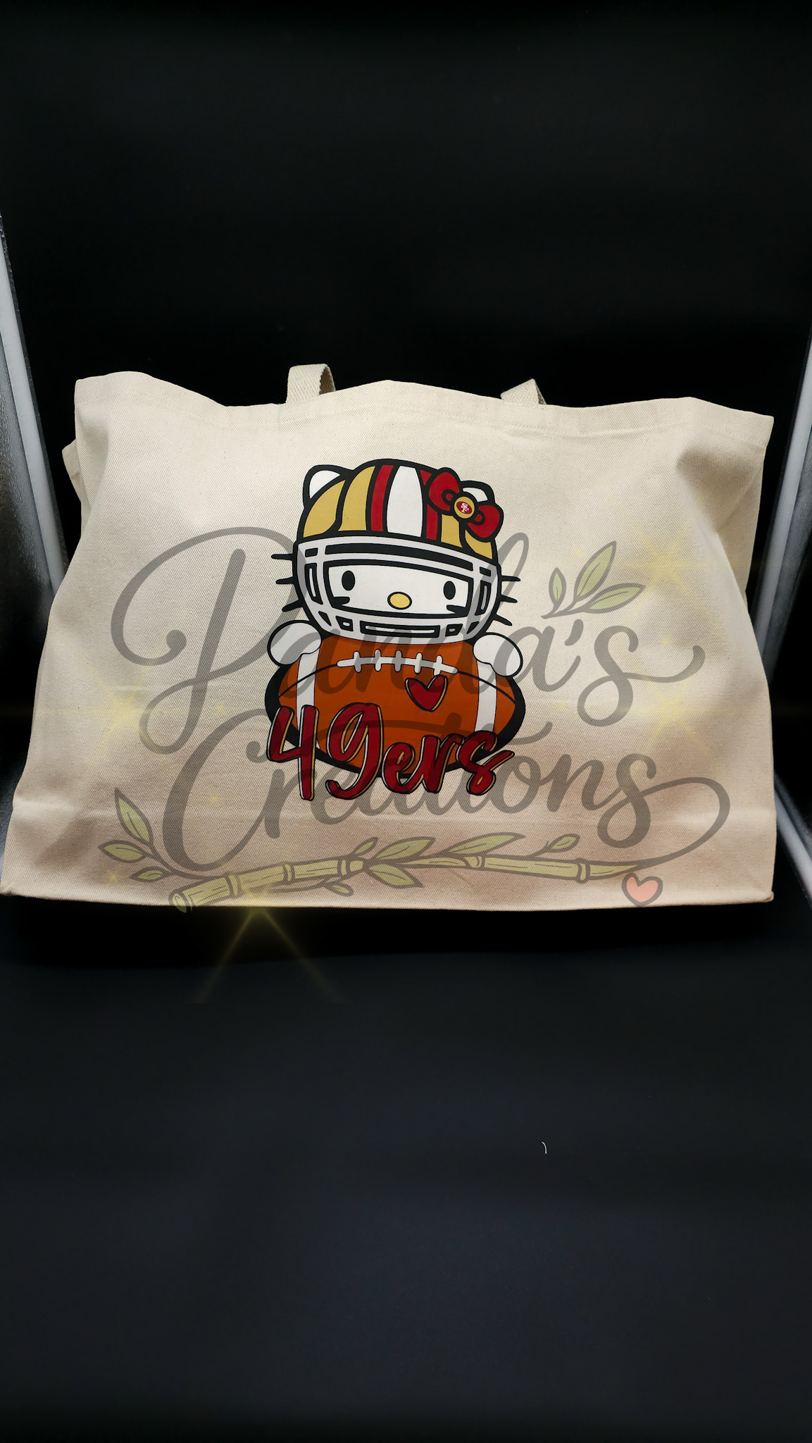 Game Day Cutie Oversized Tote