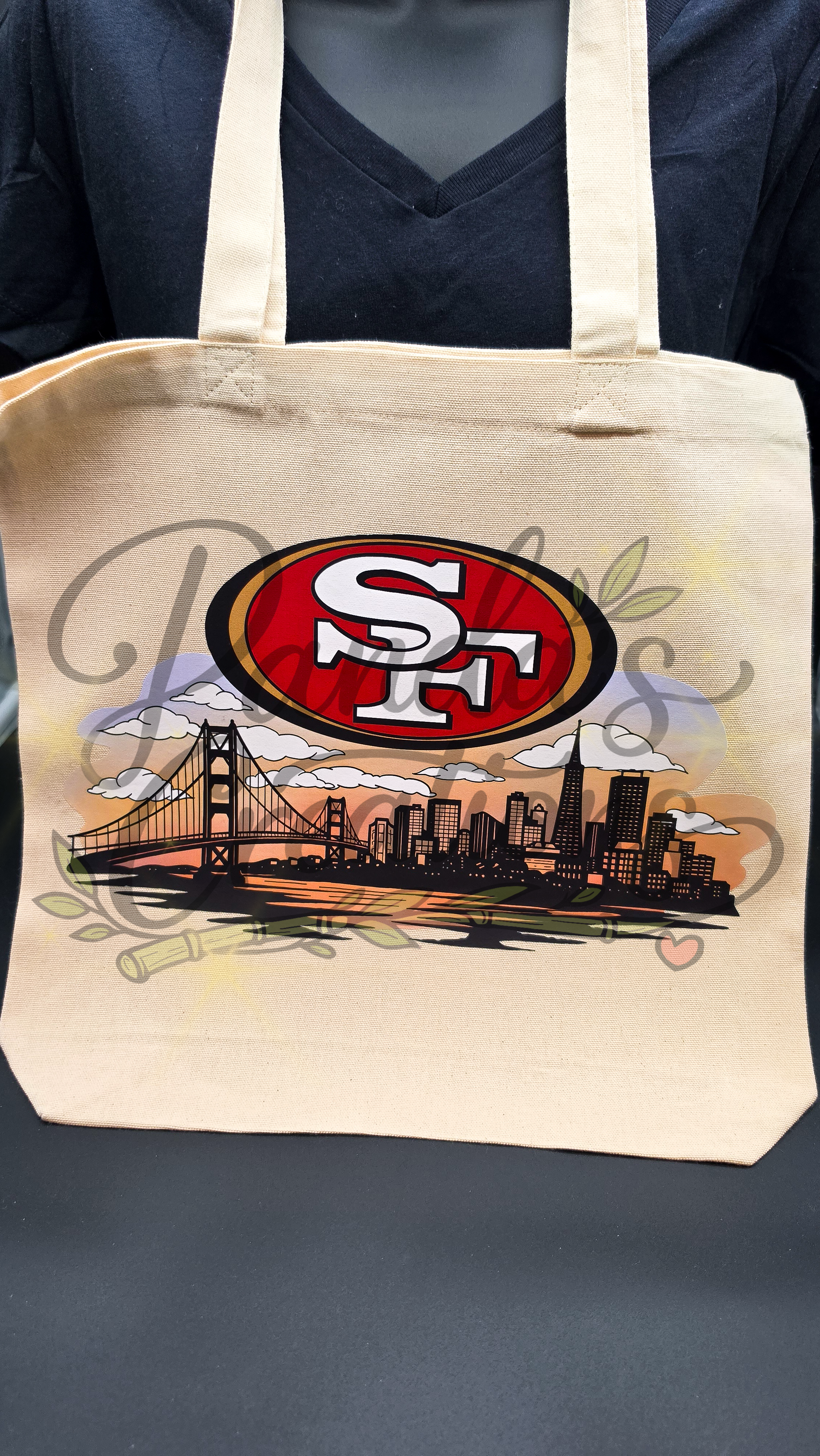 Bay Skyline Game Day Tote
