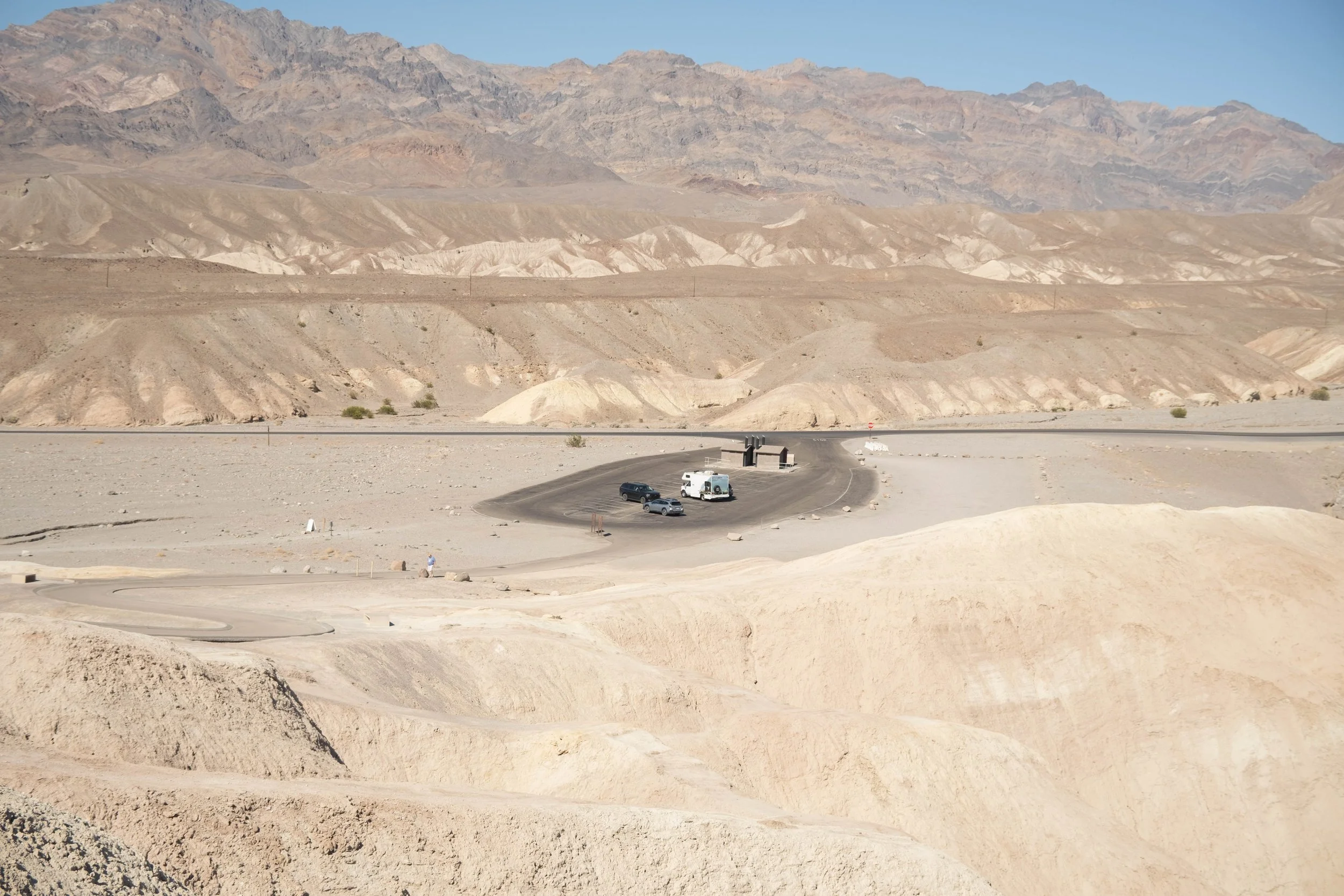 Zabriskie Point Parking
Death Valley National Park
June 2026
