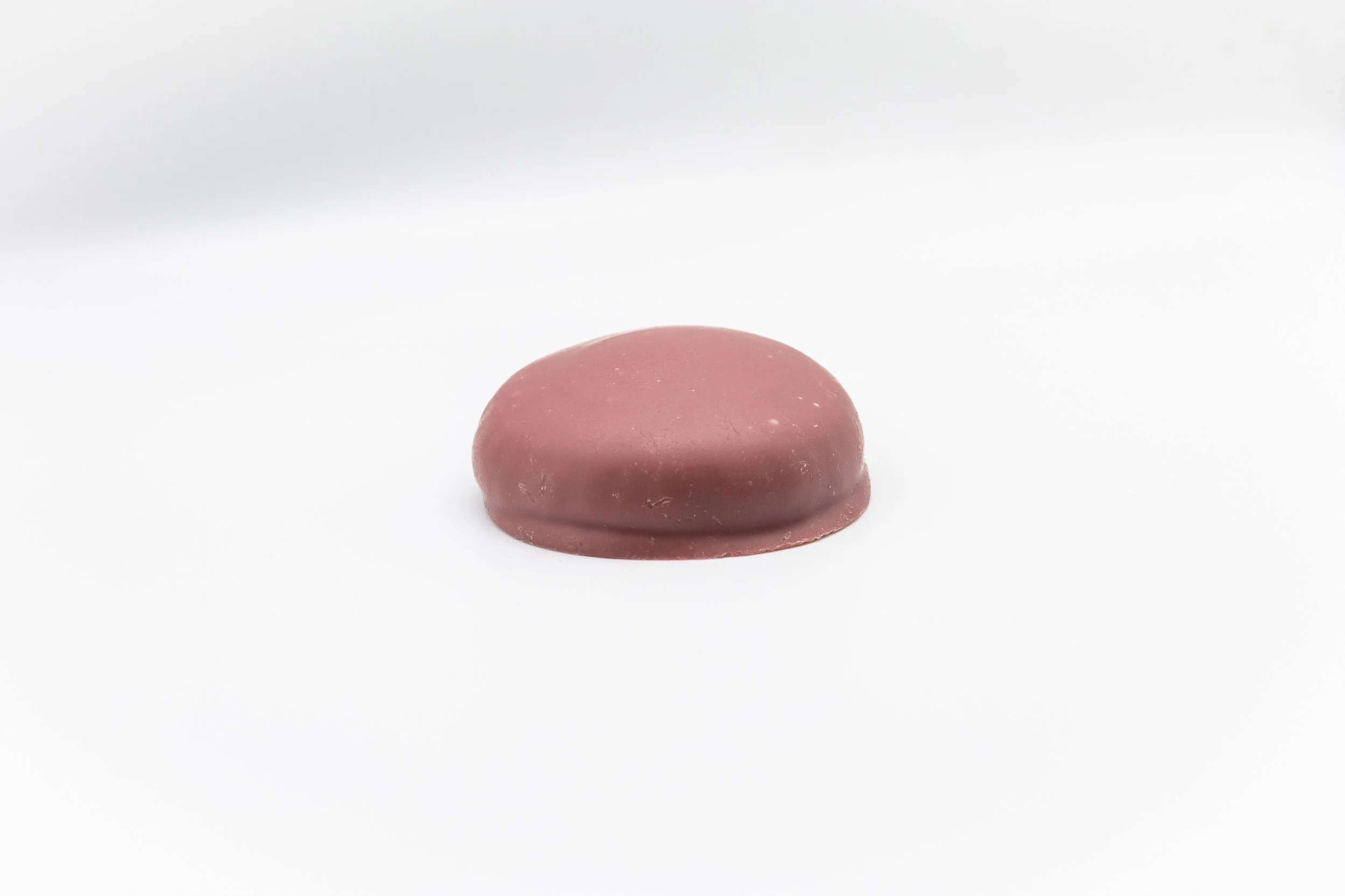 Luxury Belgian Ruby chocolate coated mamoul