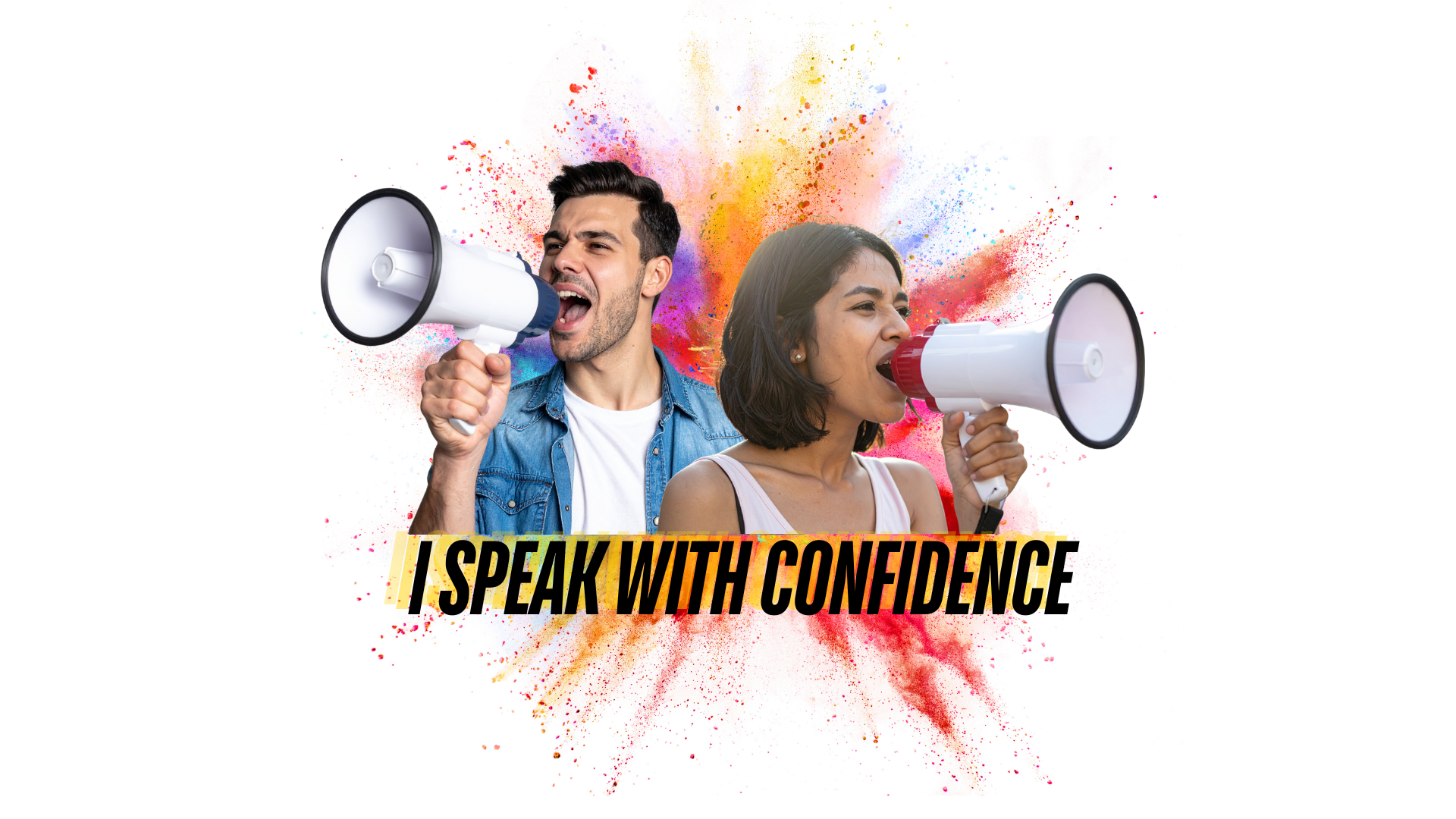 The "I speak with confidence" package helps you find your authentic voice and put it to effective use.