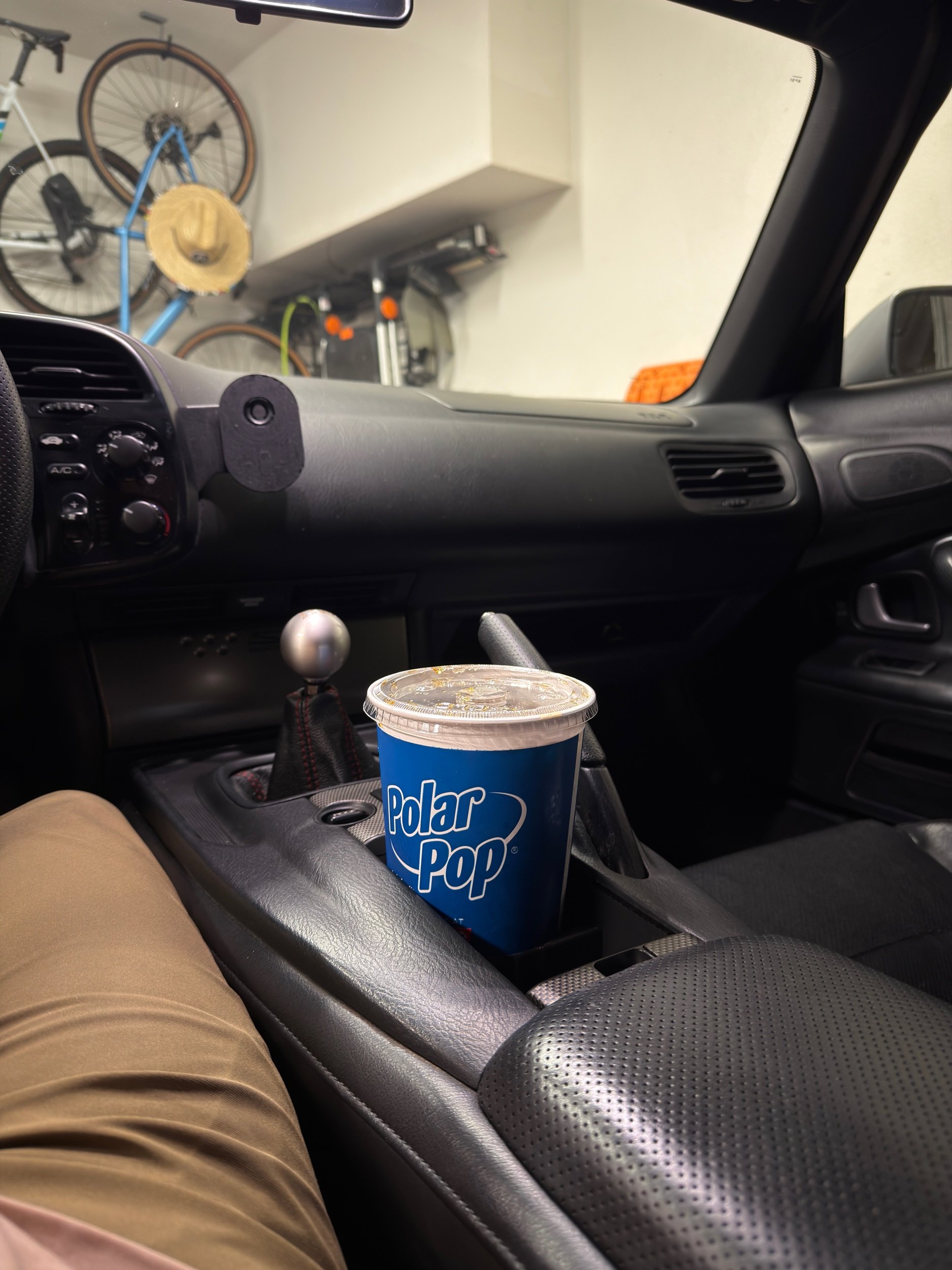 S2000 AP2 Enhanced and Upgraded Cupholder Featuring a Solid Divider