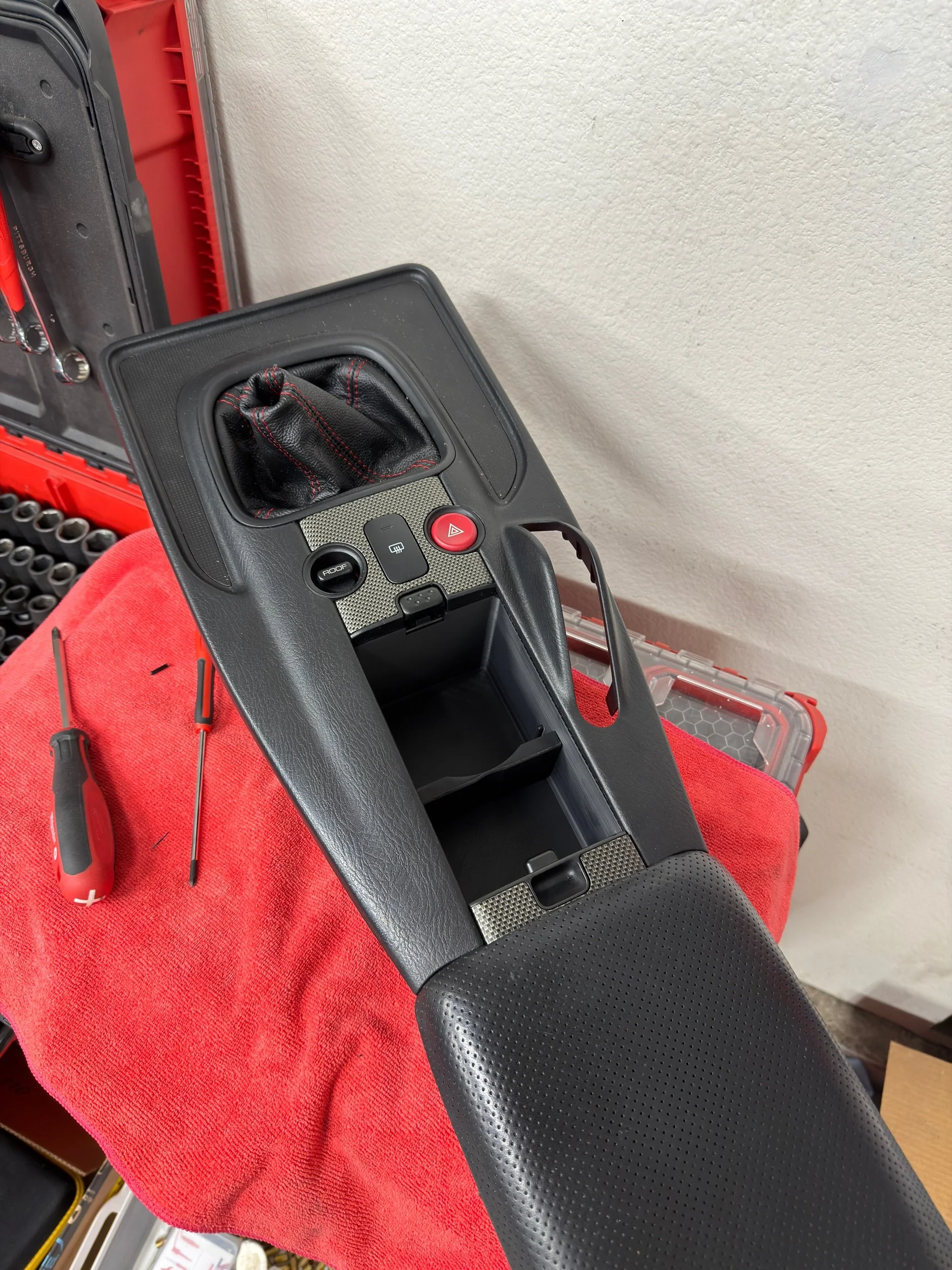 S2000 AP2 Enhanced and Upgraded Cupholder Featuring a Solid Divider