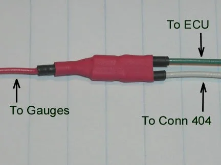 (C)  Add heat-shrink over diodes