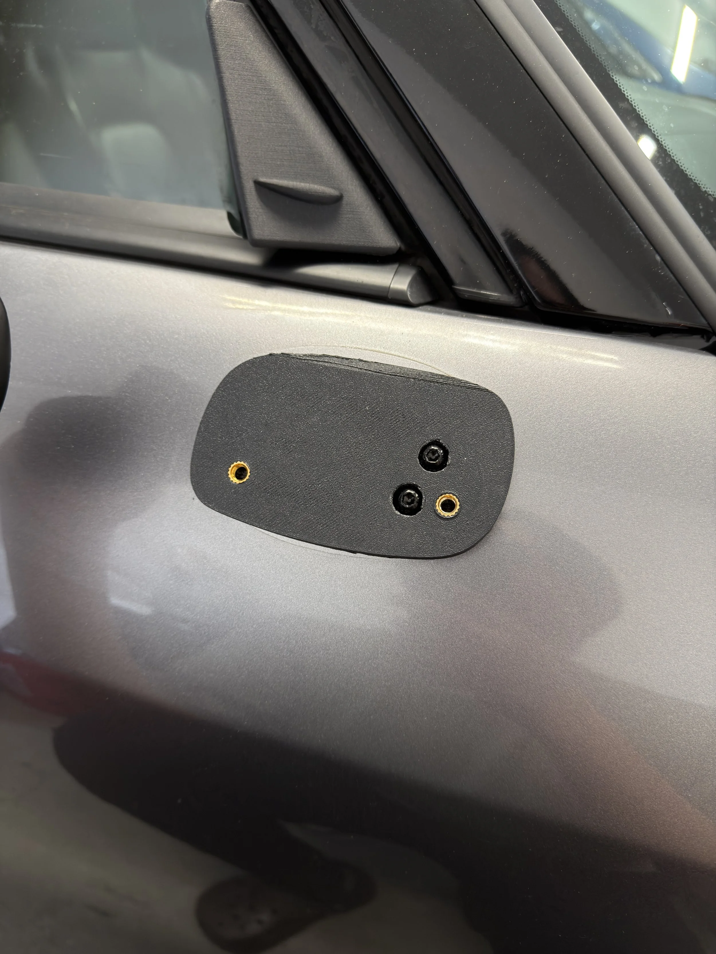 S2000 Universal Carbon Fiber Mirror Adapter Plates