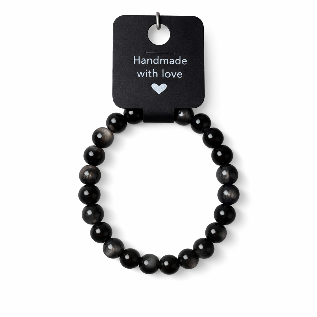 Obsidian Smoke Bracelet
