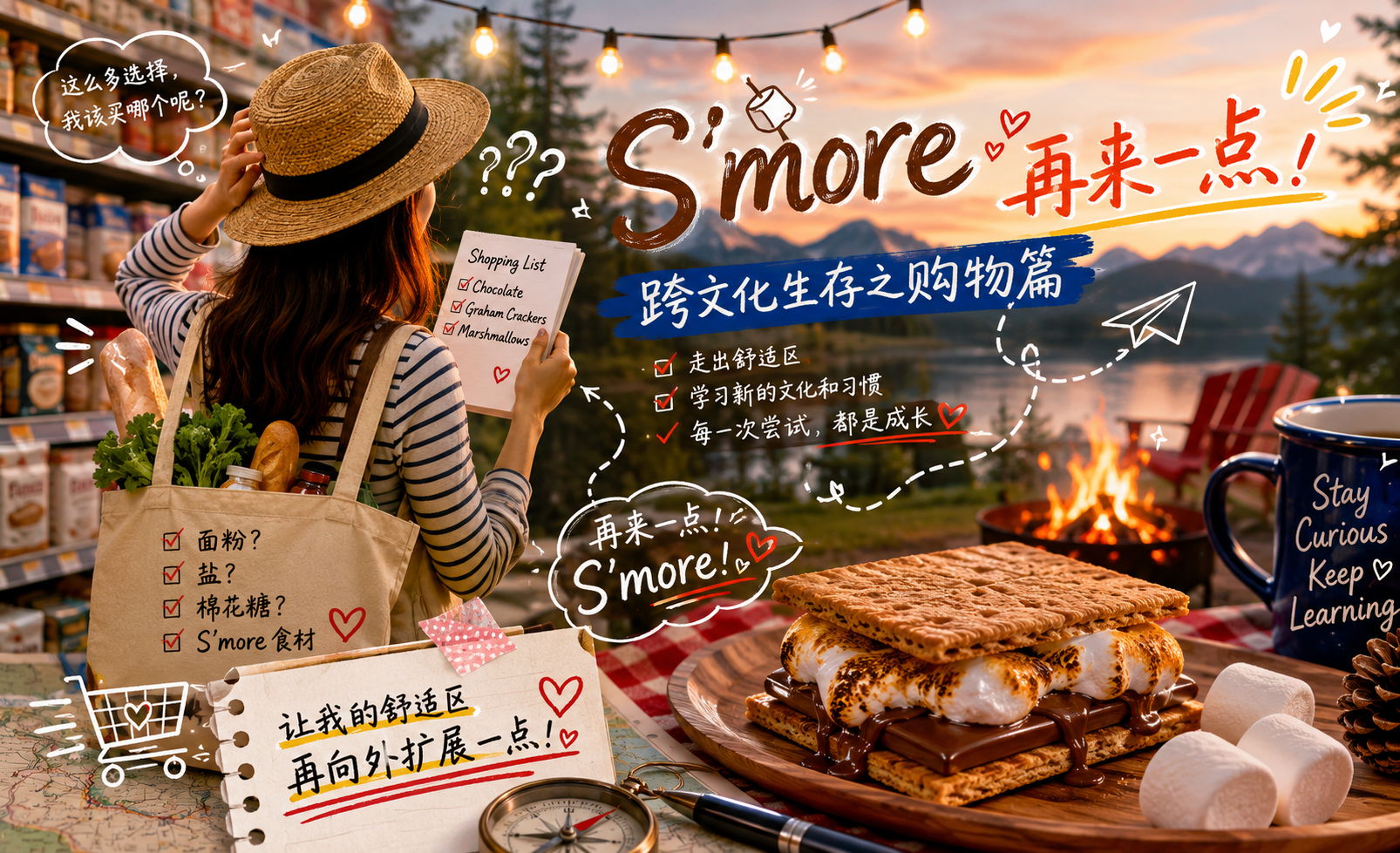 S’more 再来一点——跨文化生存之购物篇