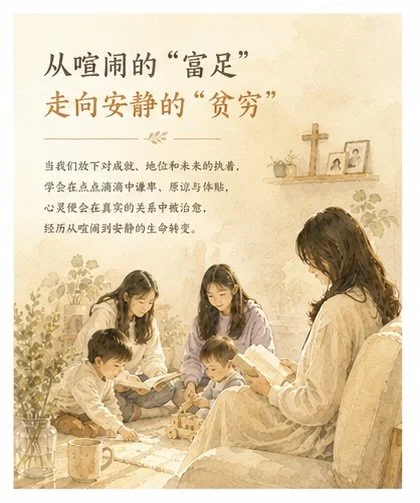 从喧闹的“富足”走向安静的“贫穷”